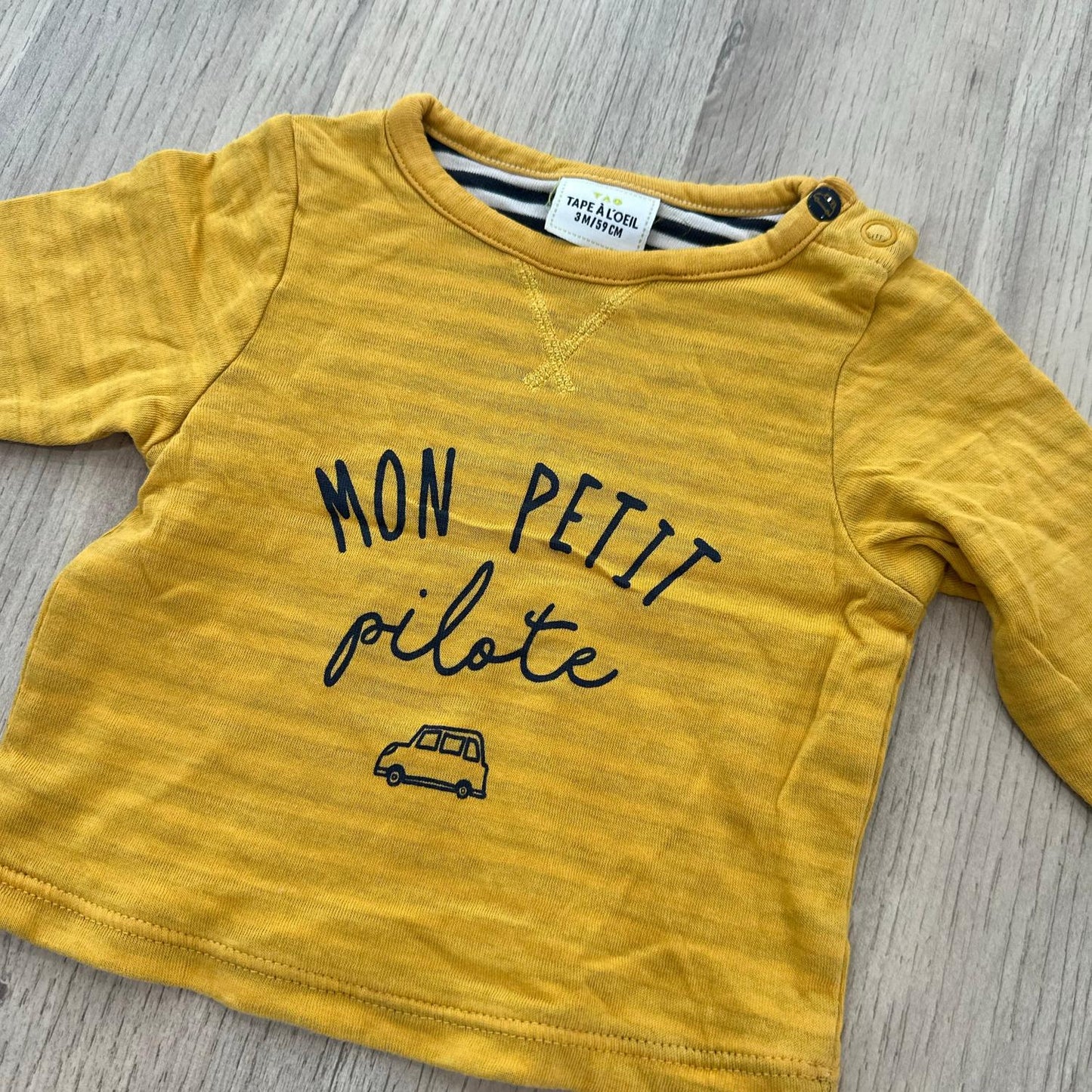 T-Shirt Tape à l'oeil : 3 mois