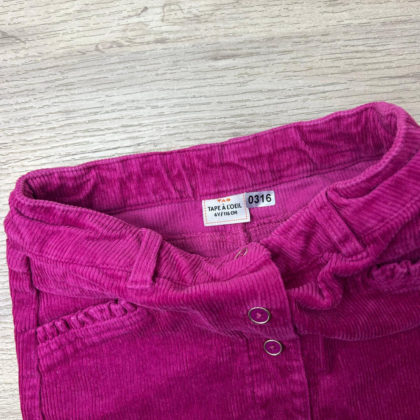 Jupe Velours Tape à l'oeil : 6 ans