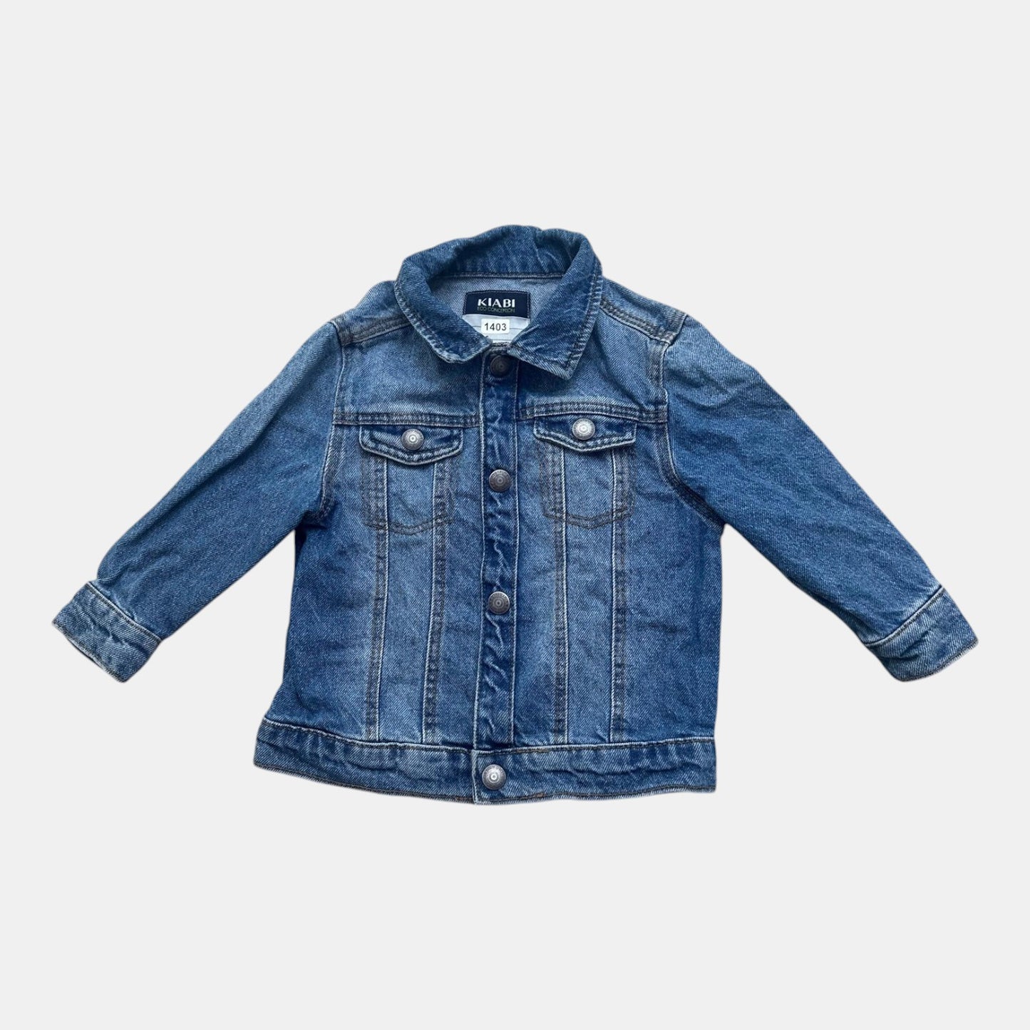Veste jeans Kiabi : 18 mois