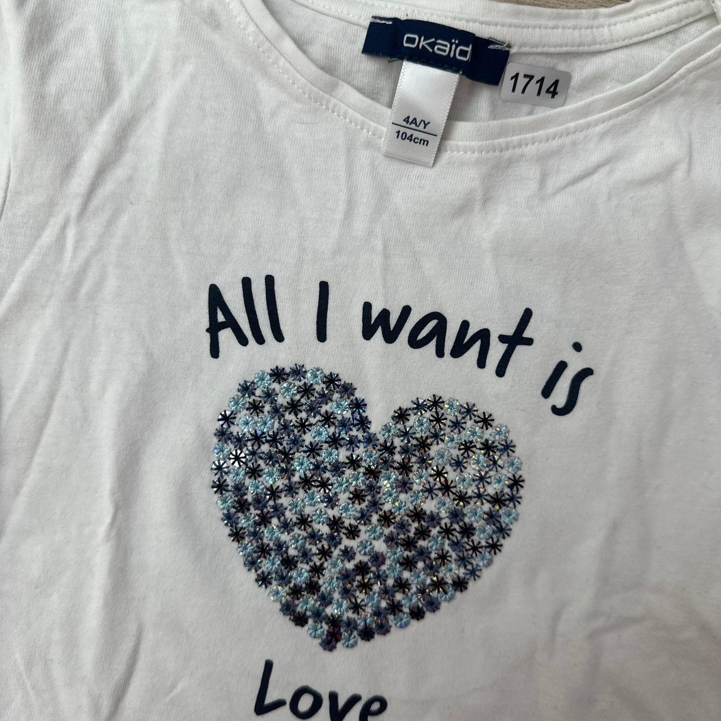 T-Shirt Okaïdi : 4 ans