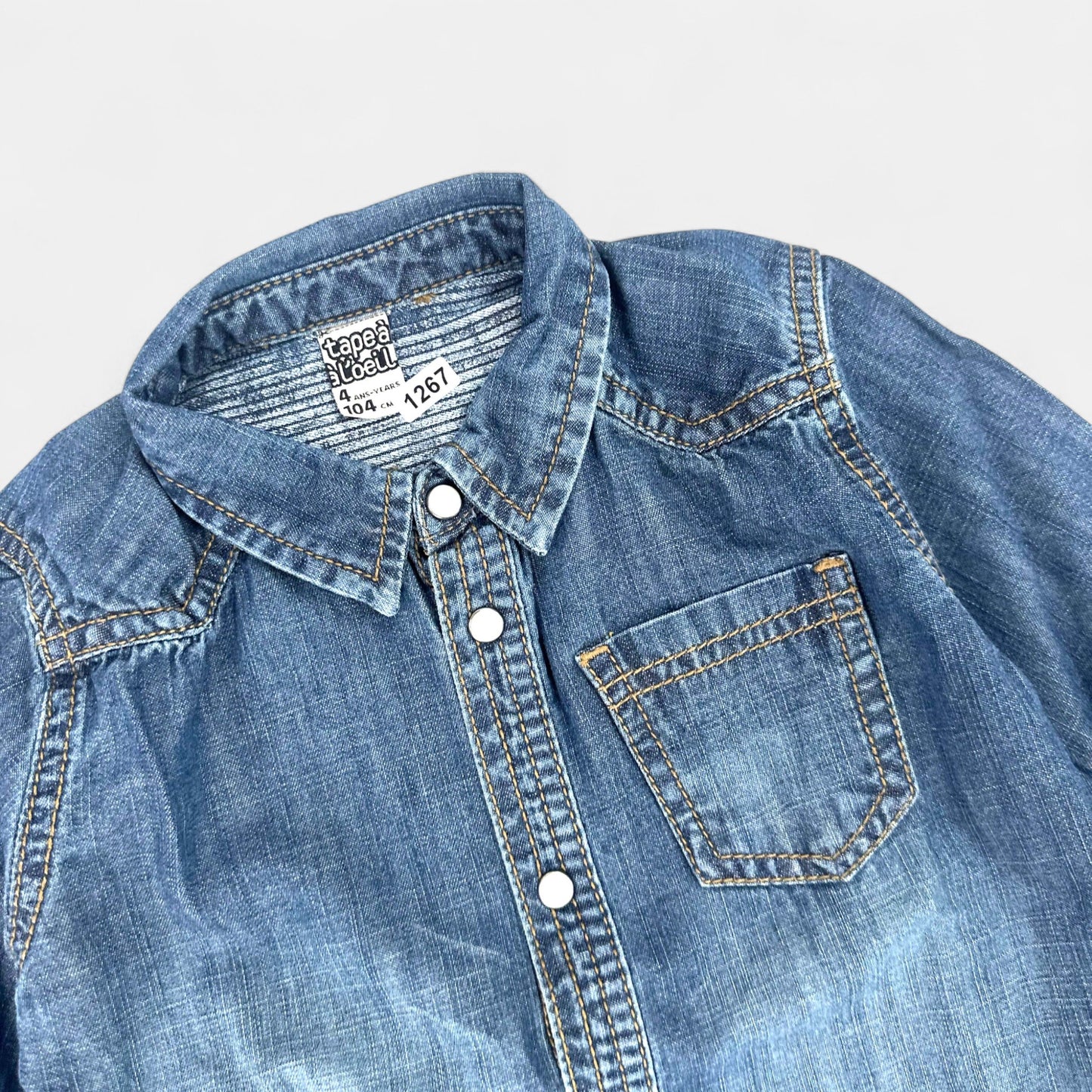 Chemise Tape à l'oeil : 4 ans