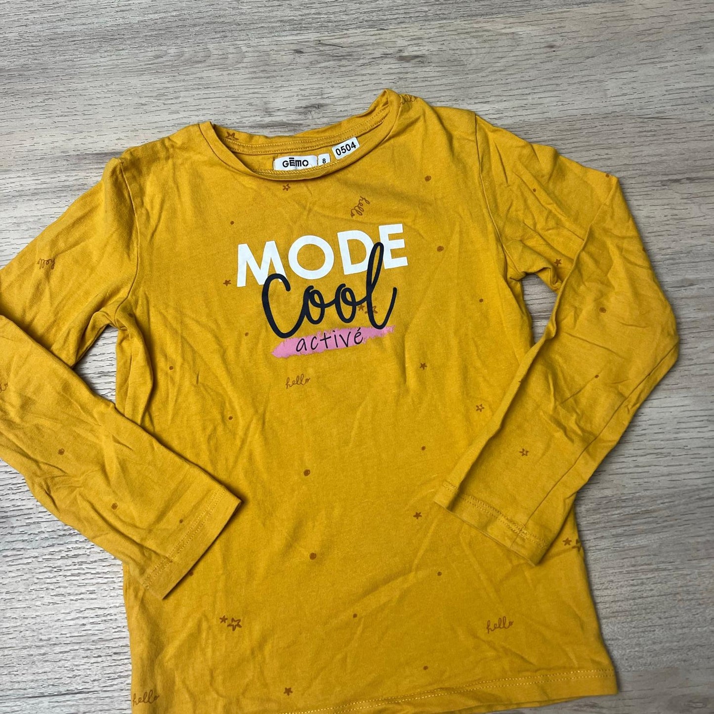 T-Shirt Gémo : 8 ans