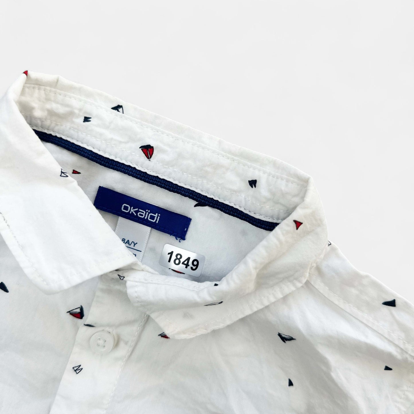Chemise Okaïdi : 8 ans
