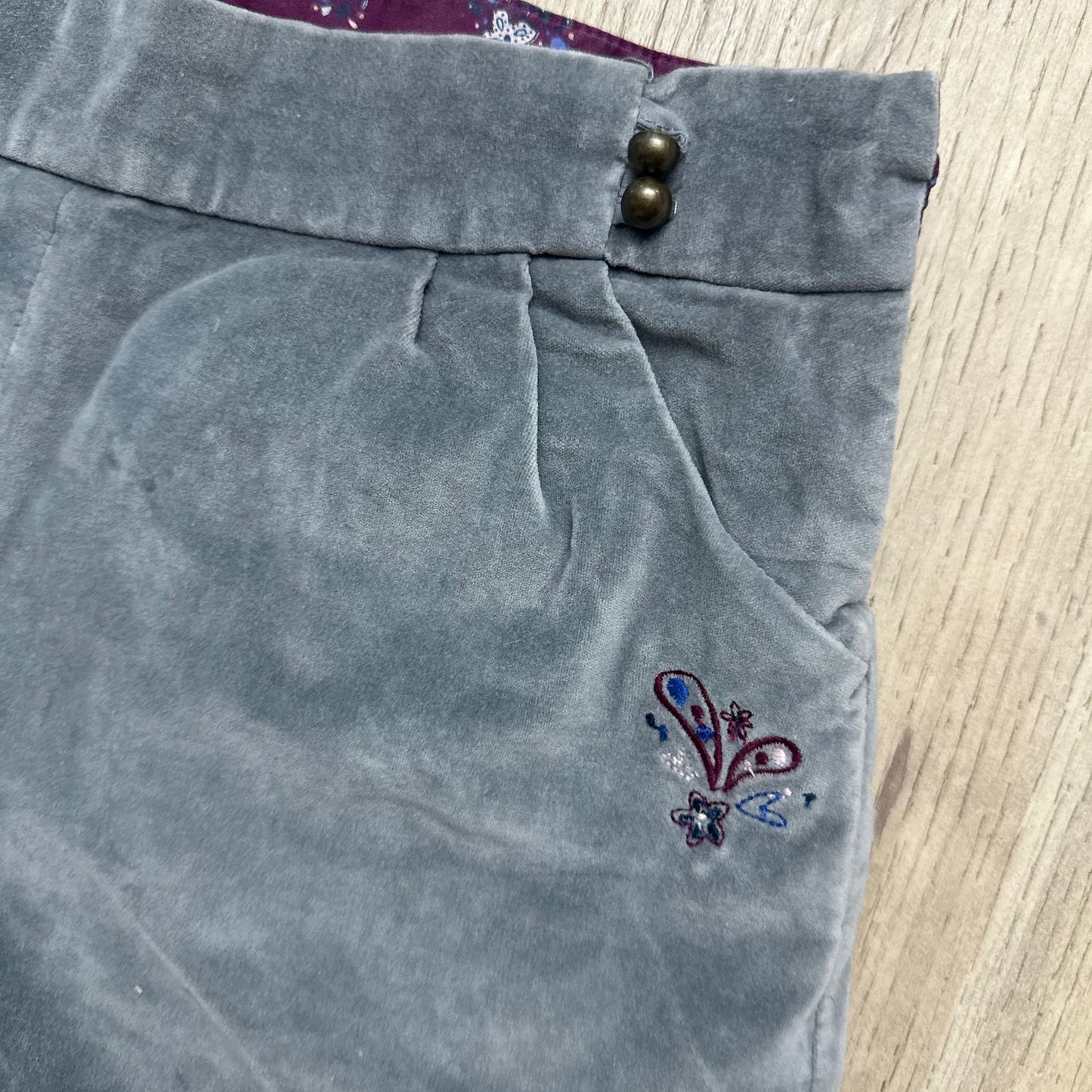Short velours Sergent Major : 11 ans