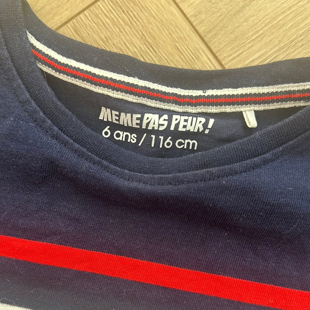 T-shirt même pas peur ￼ : 6 ans