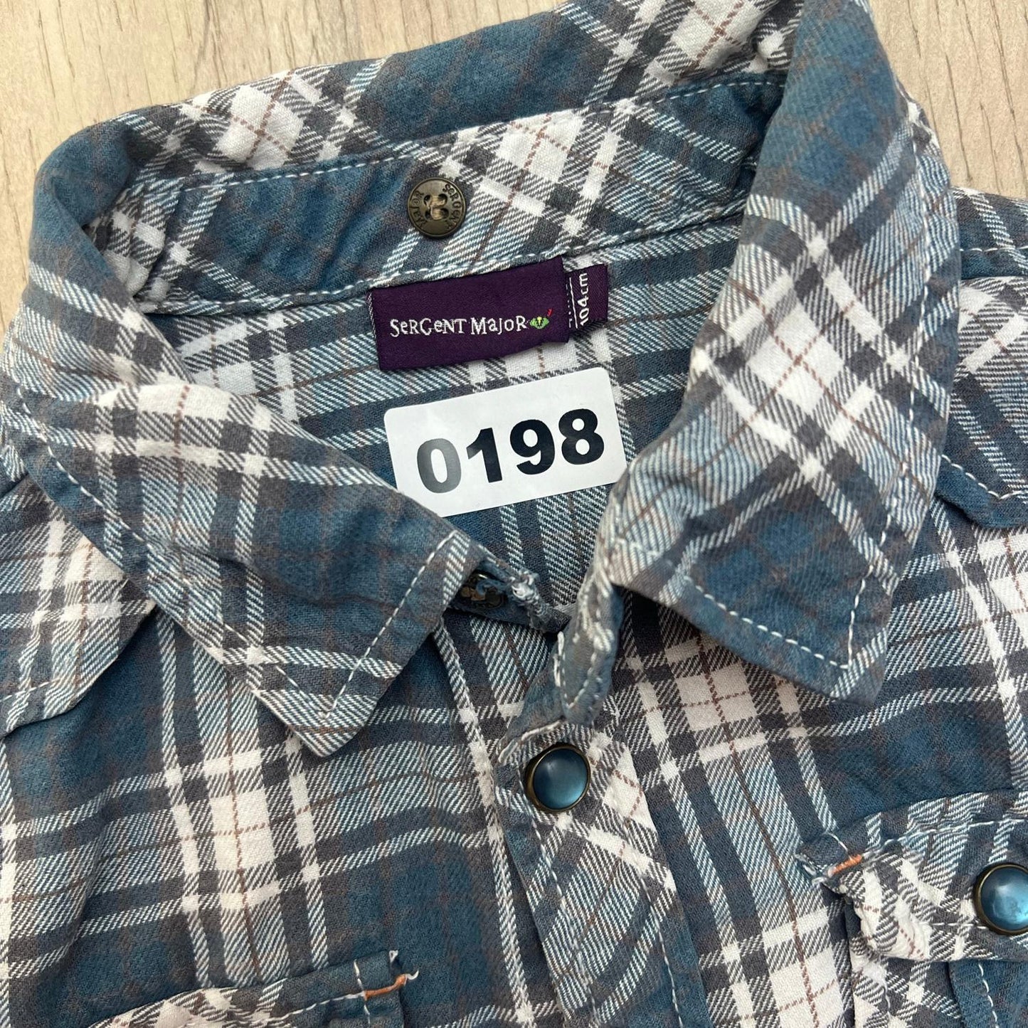 Chemise Sergent Major : 4 ans