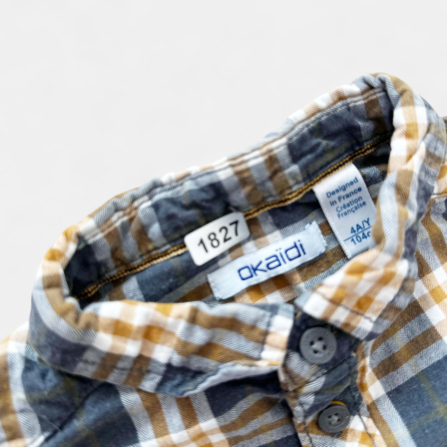 Chemise Okaïdi : 4 ans
