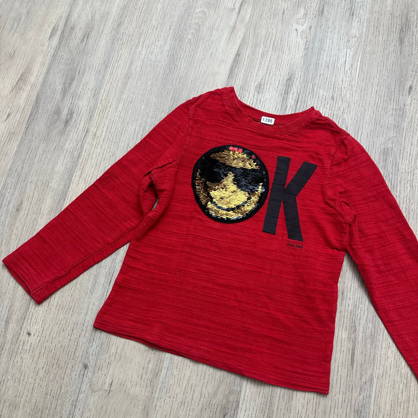 T-Shirt smiley : 5 ans
