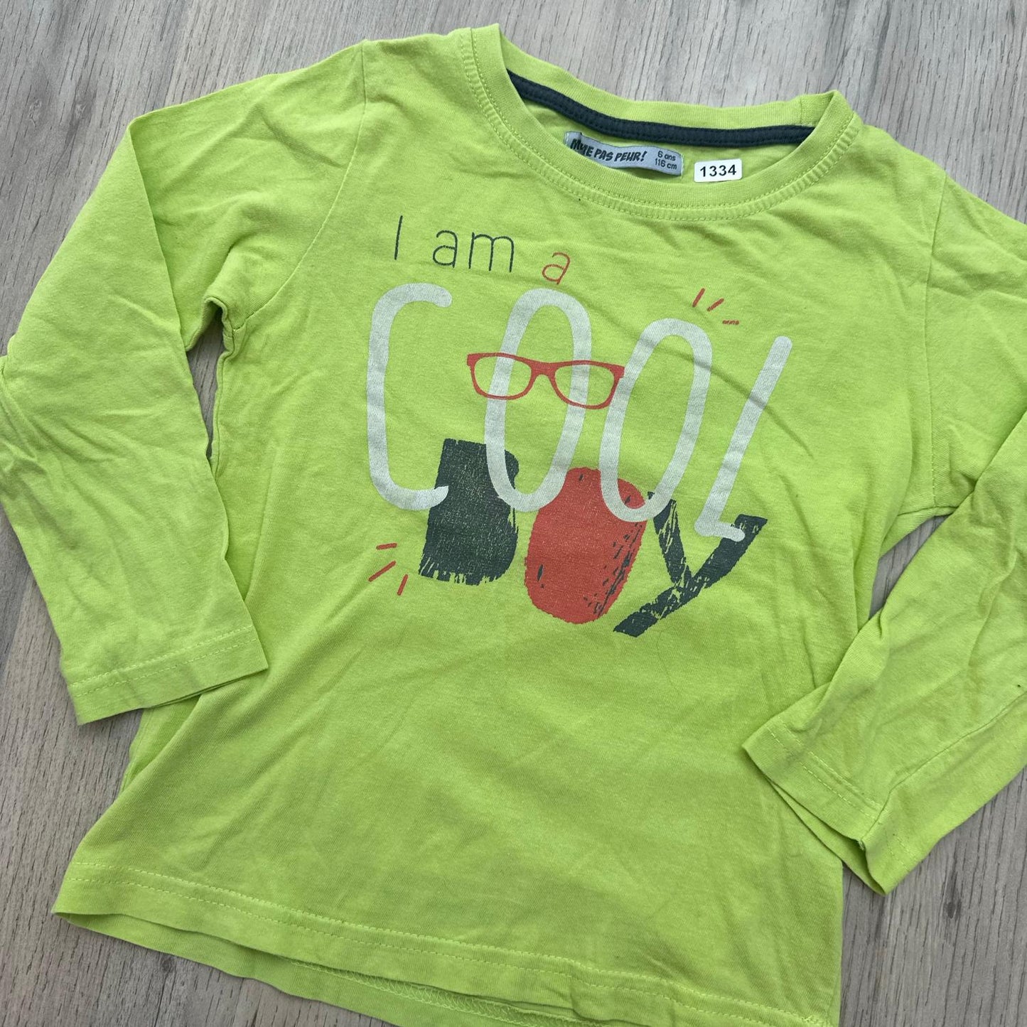 T-Shirt même pas peur ! : 6 ans