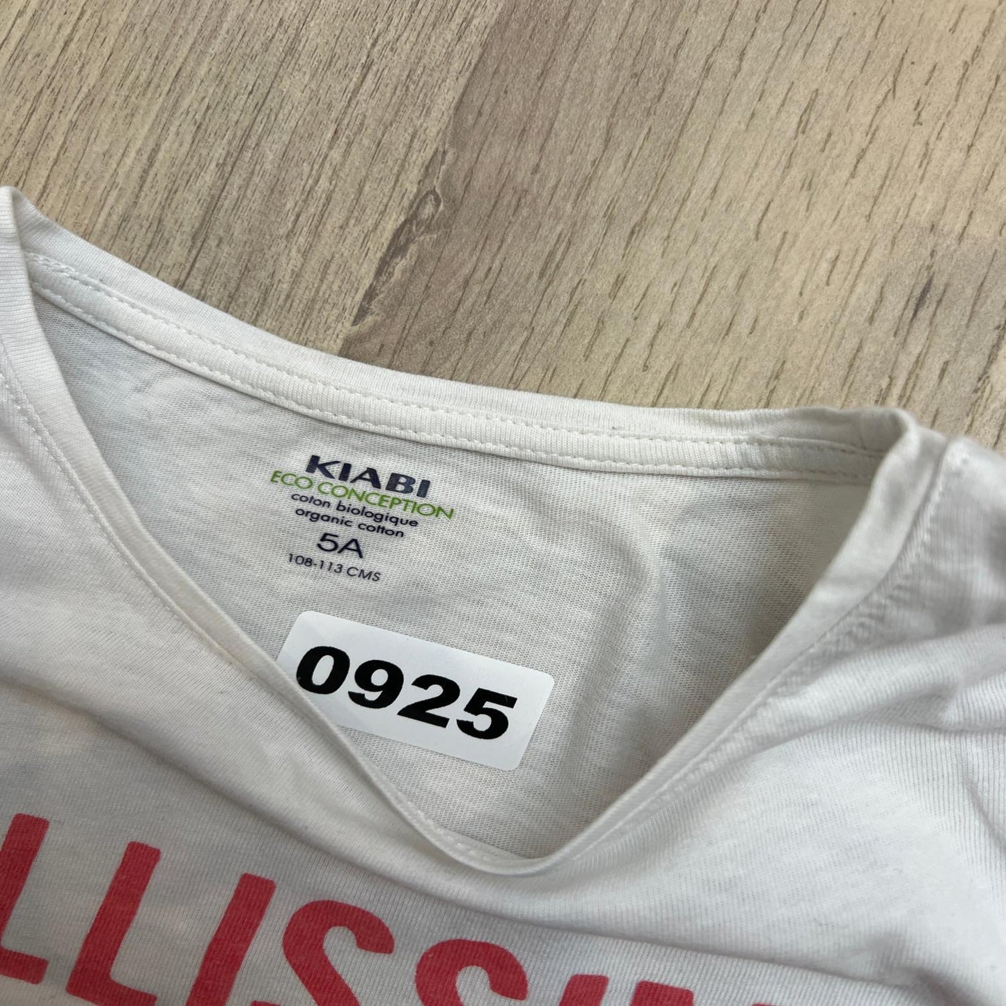 T-shirt Kiabi : 5 ans