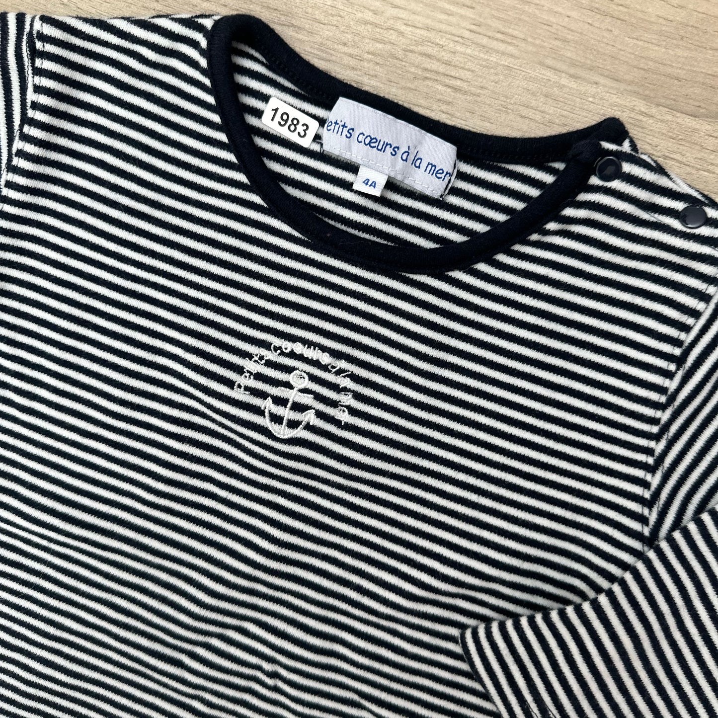 T-Shirt petits cœur à la mer : 4 ans