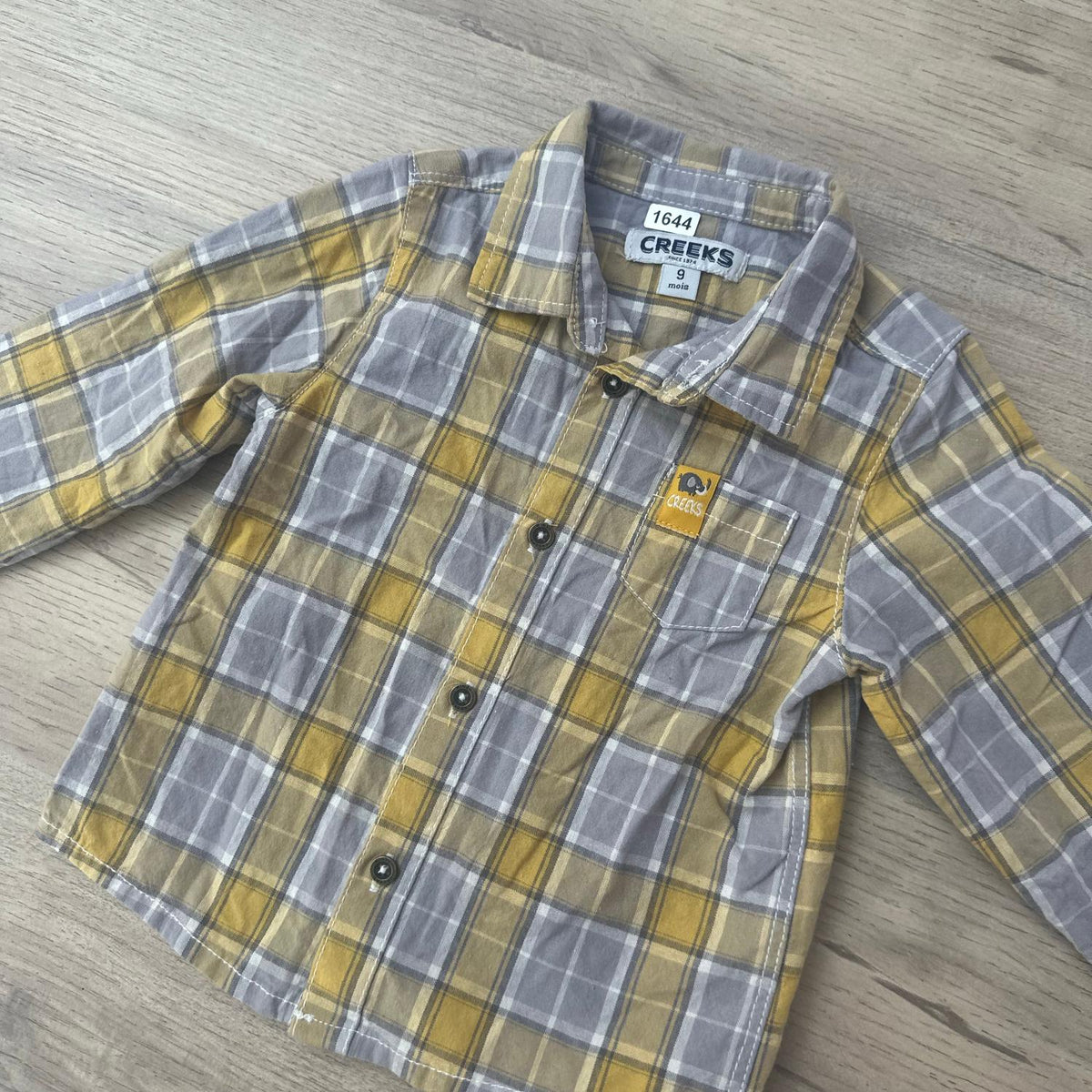 Chemise Creeks : 9 mois