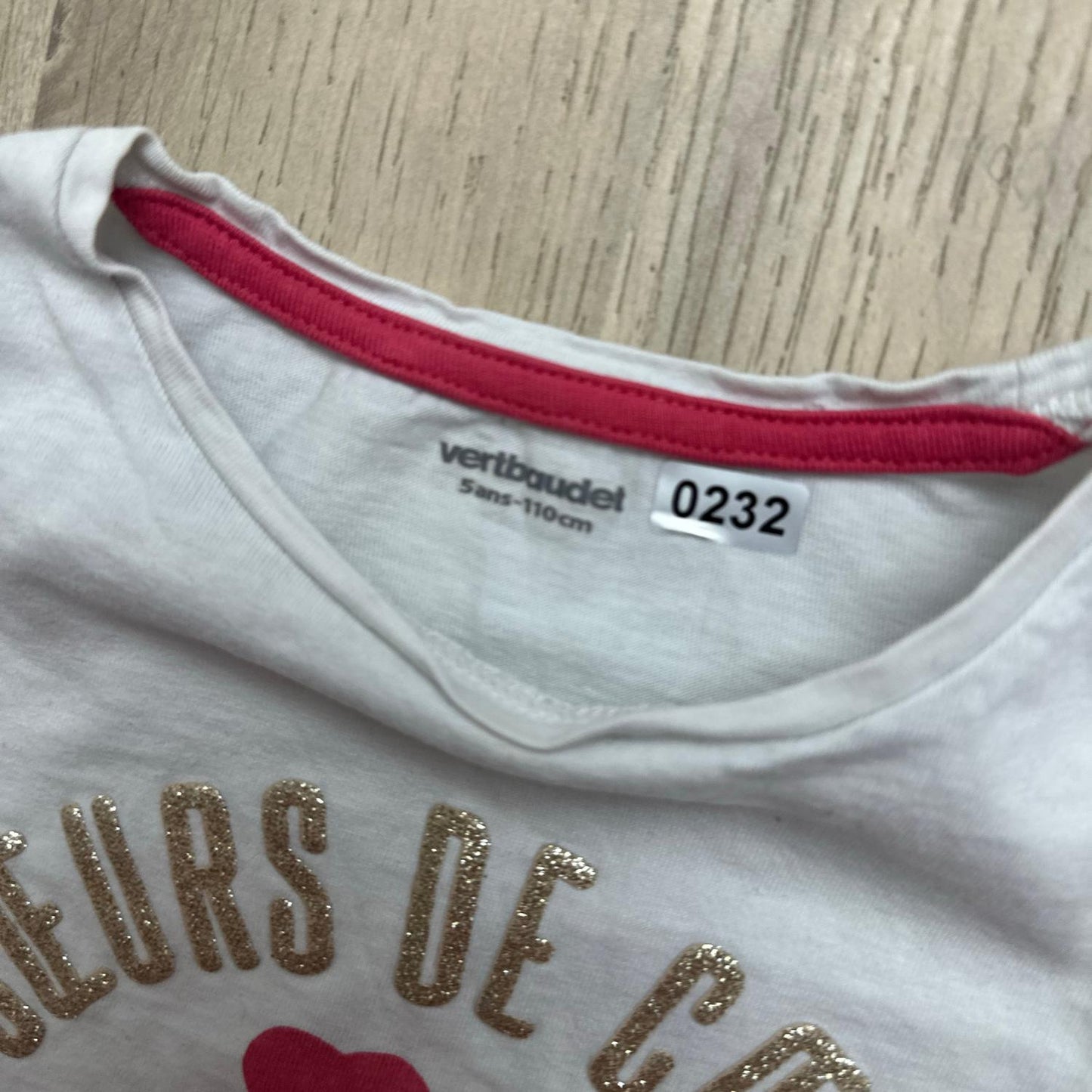 T-Shirt Verbaudet : 5 ans