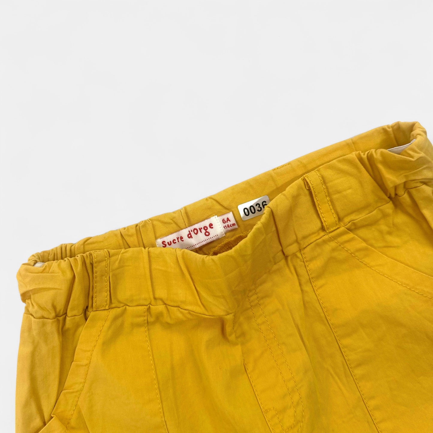 Short Sucre d’orge : 6 ans