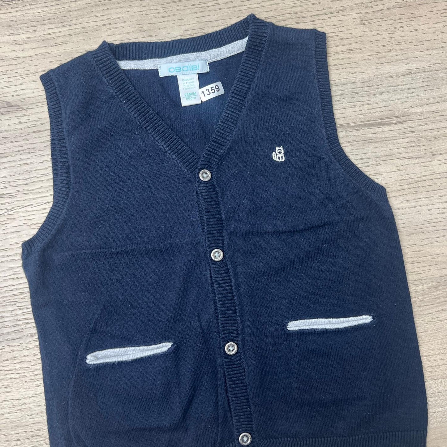 Gilet Okaïdi : 24 mois