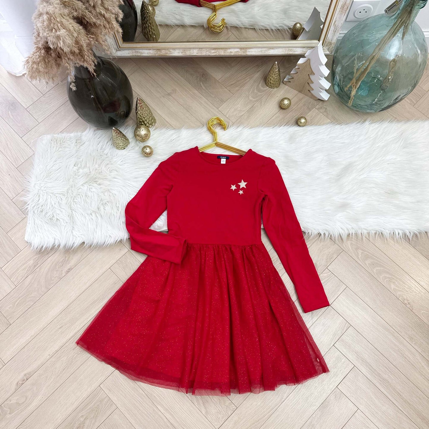 Robe  fête Noël Okaïdi : 12 ans