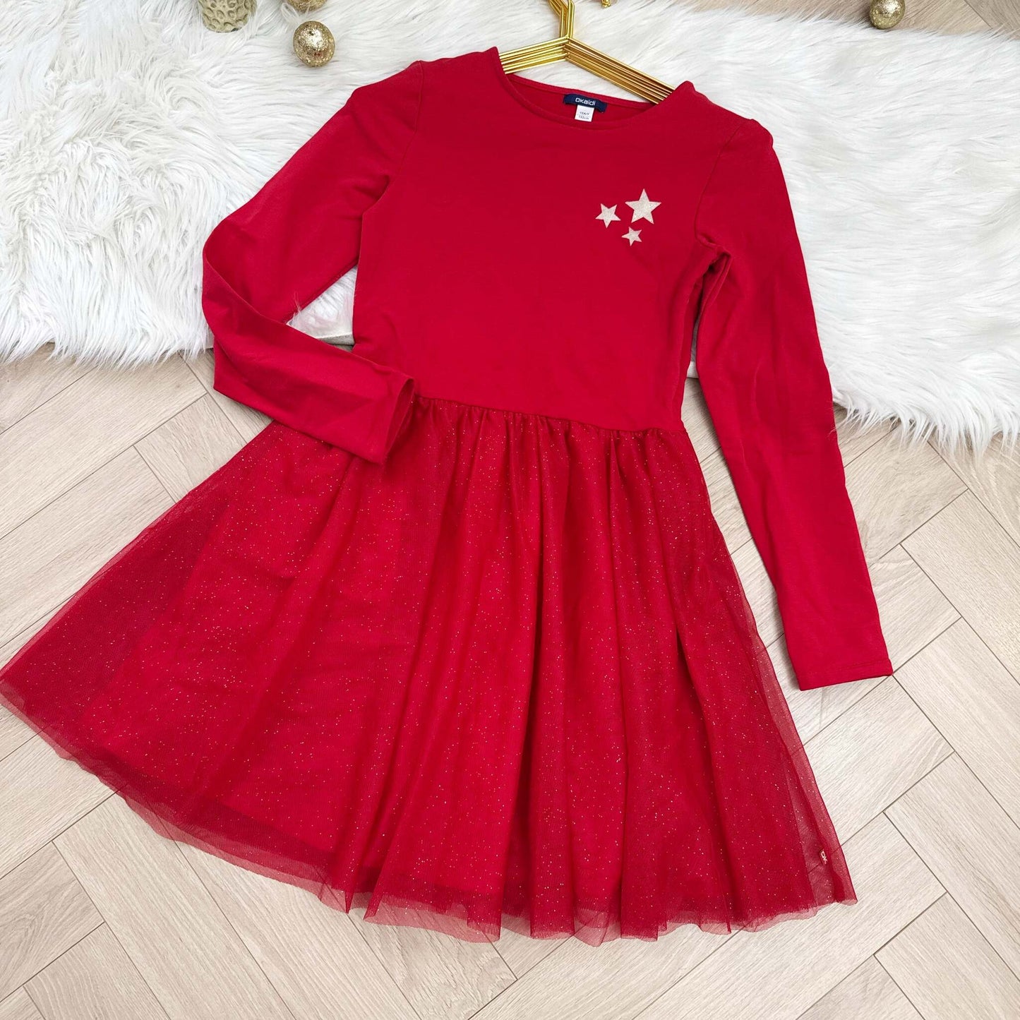 Robe  fête Noël Okaïdi : 12 ans