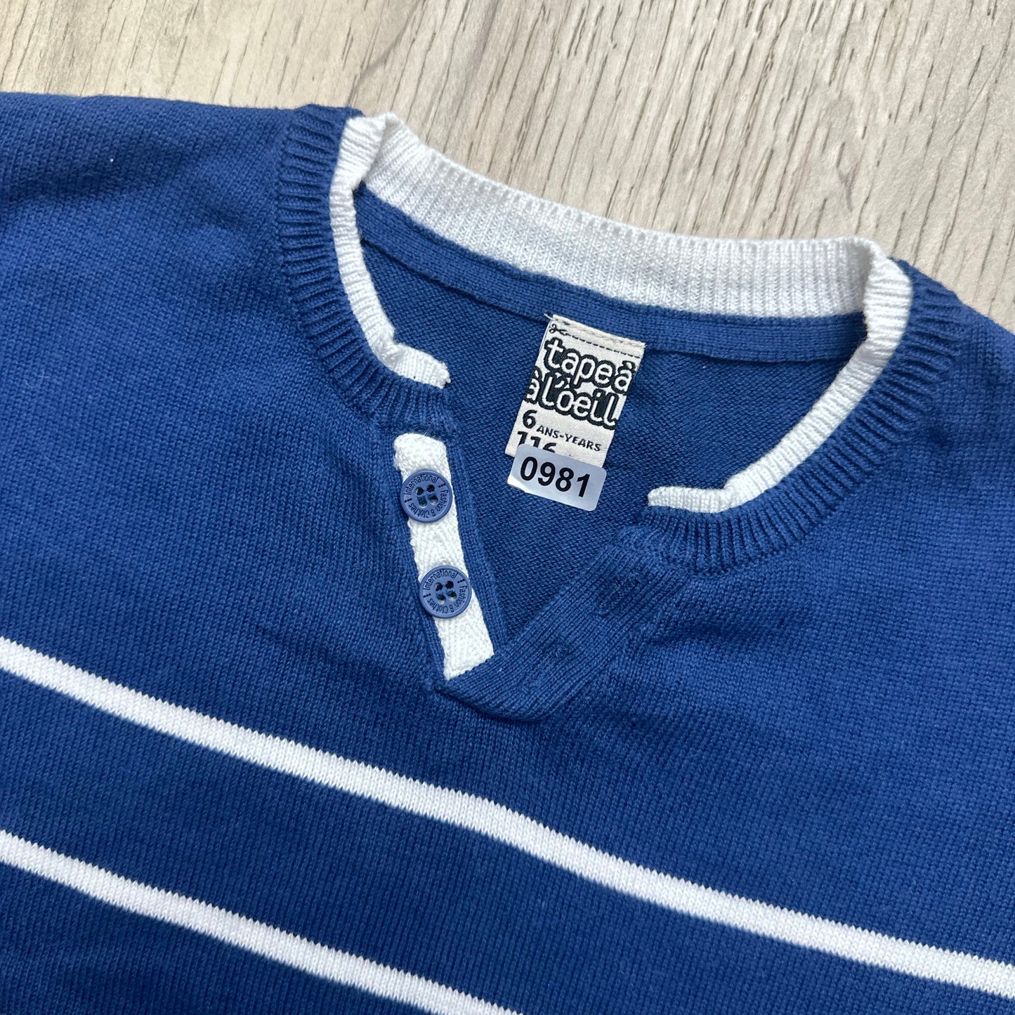 Pull Tape à l'oeil : 6 ans
