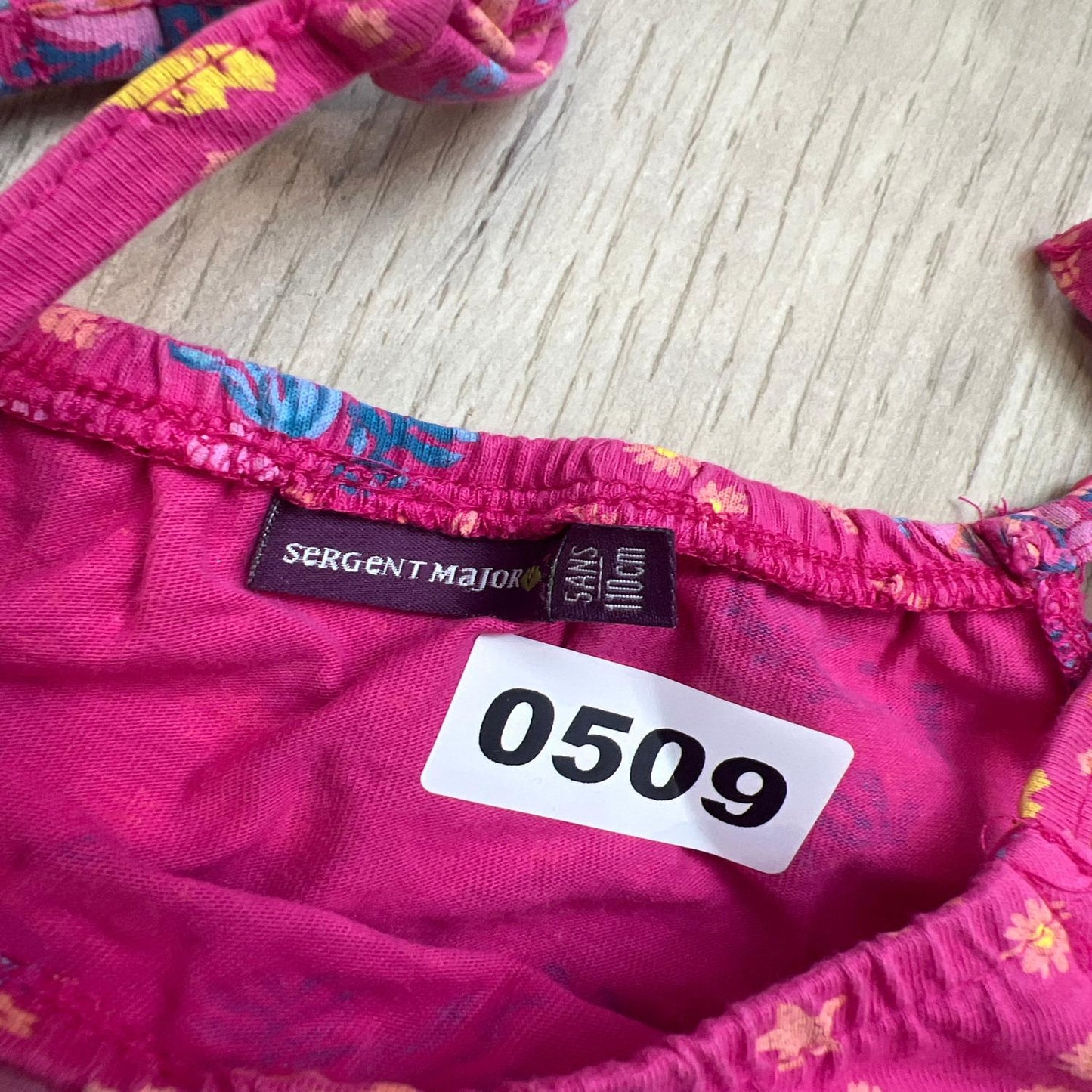 Robe Sergent Major : 5 ans