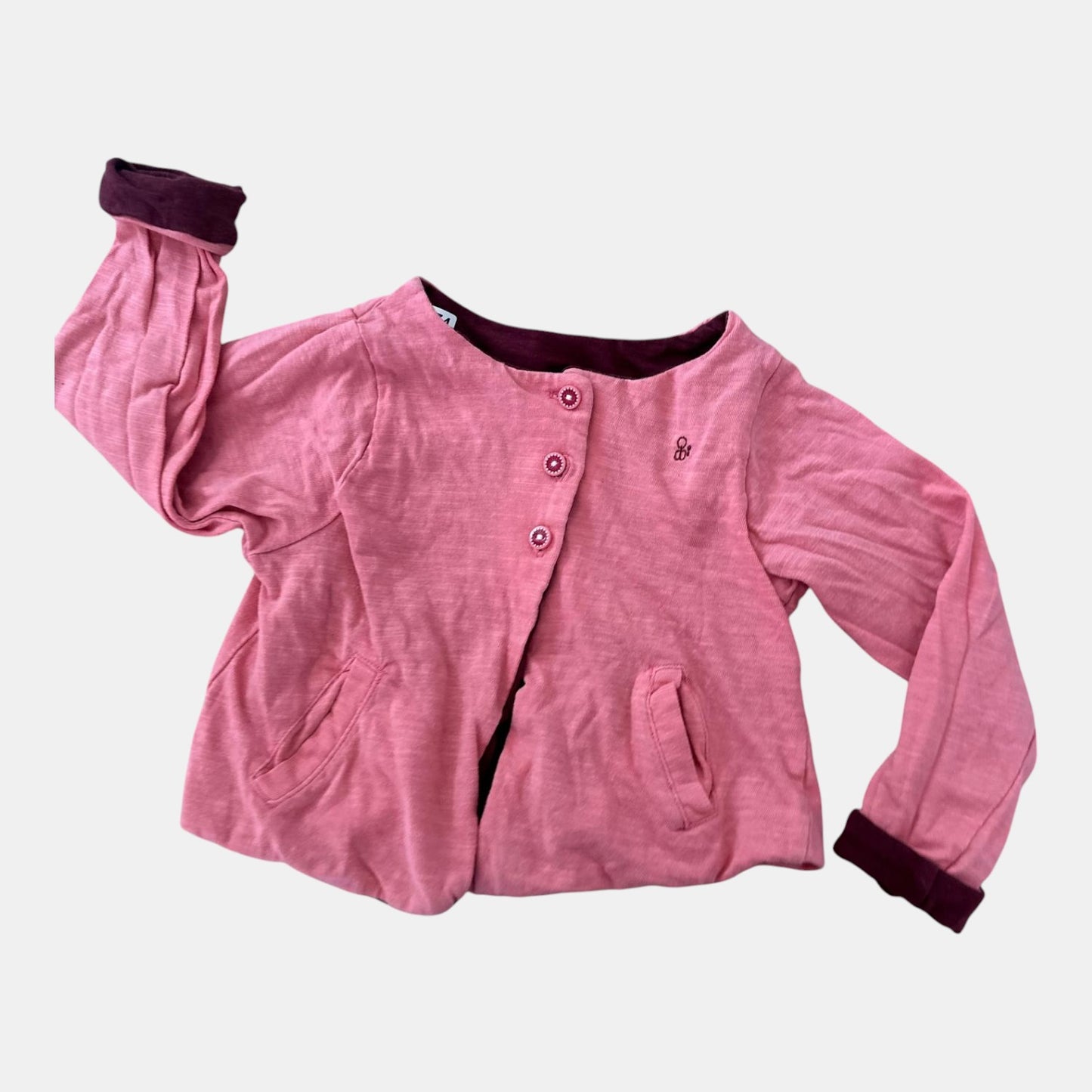 Gilet réversible Okaïdi : 6 mois