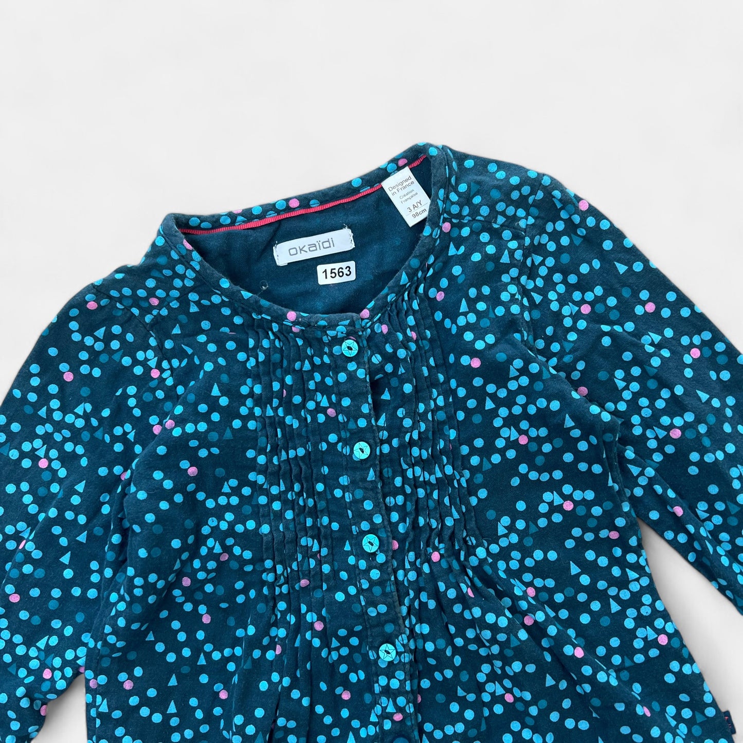 Chemise Okaïdi : 3 ans