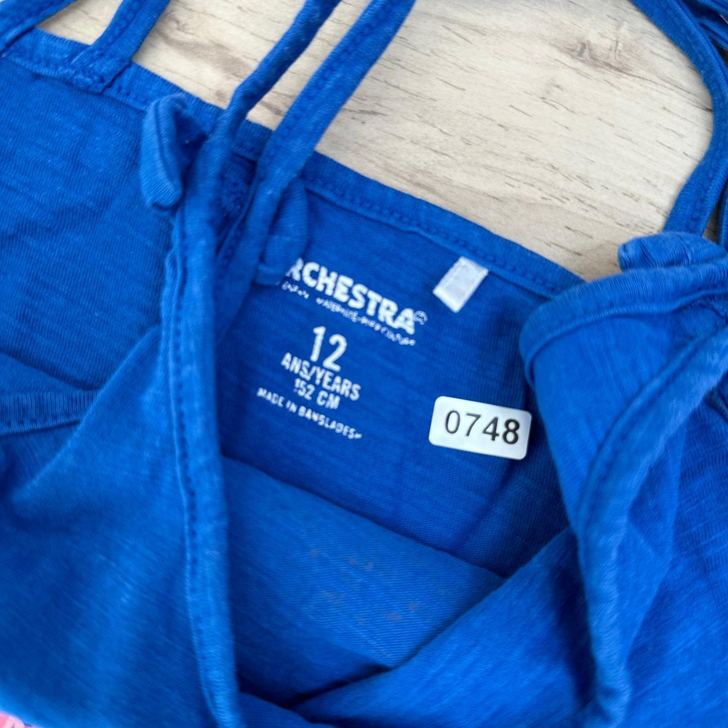 Débardeur Orchestra : 12 ans