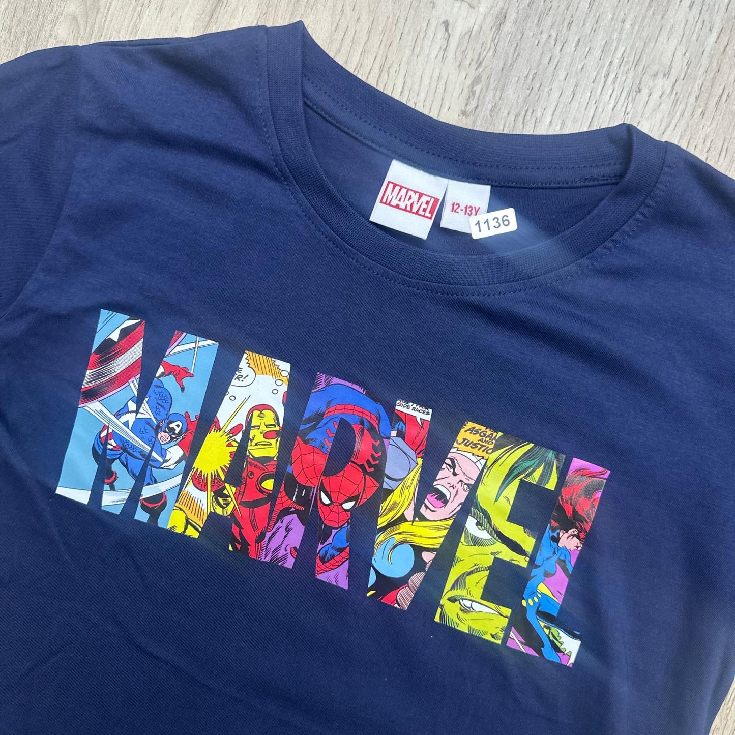 T-Shirt Marvel : 12 ans
