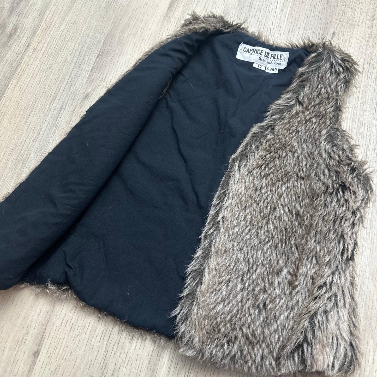 Gilet Caprice de fille : 12 ans