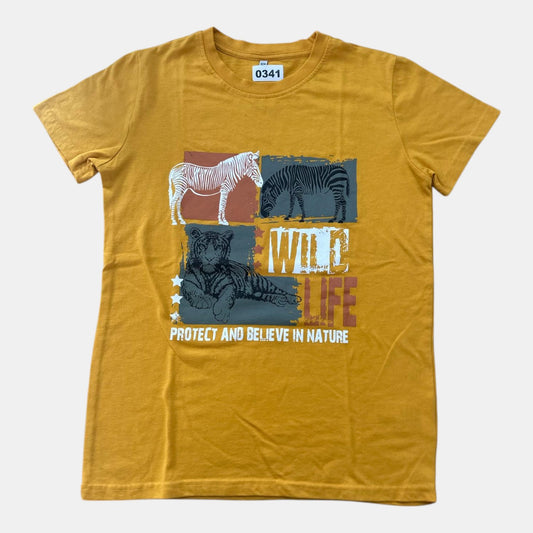 T-Shirt wild life : 12 ans