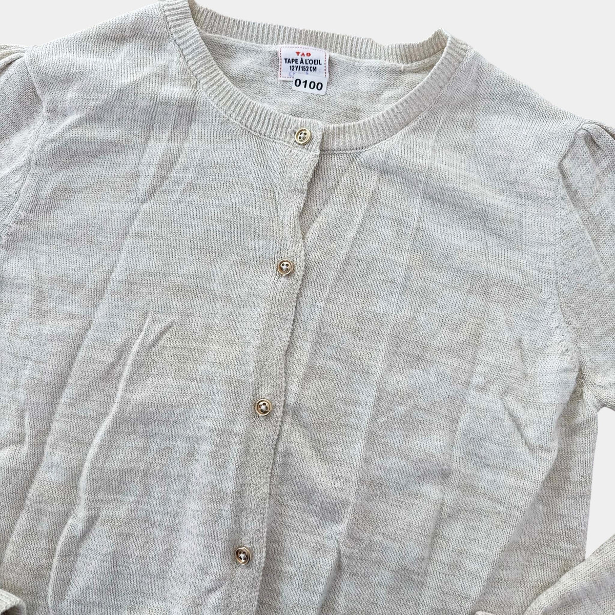 Gilet doré Tape à l'oeil : 12 ans
