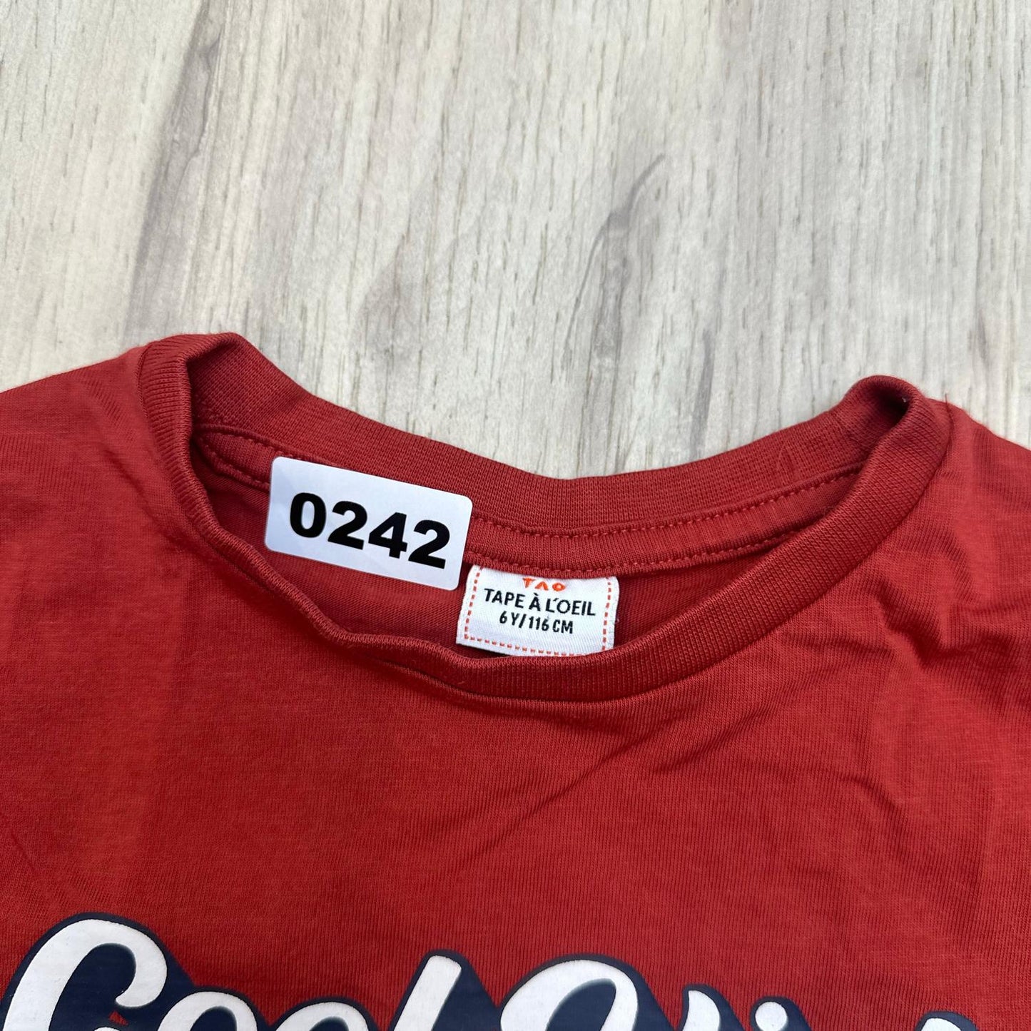 T-Shirt Tape à l'oeil : 6 ans