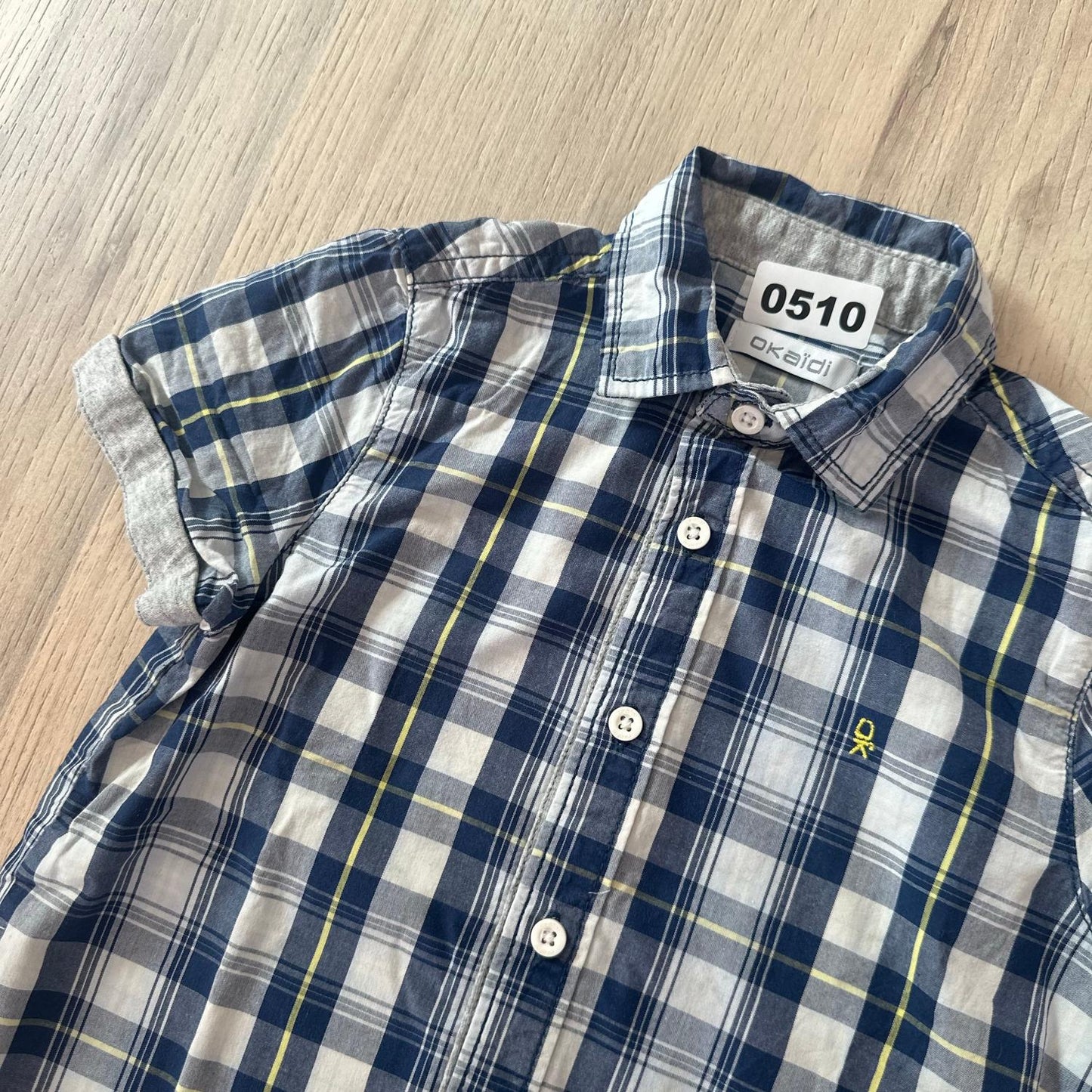 Chemise Okaïdi : 3 ans