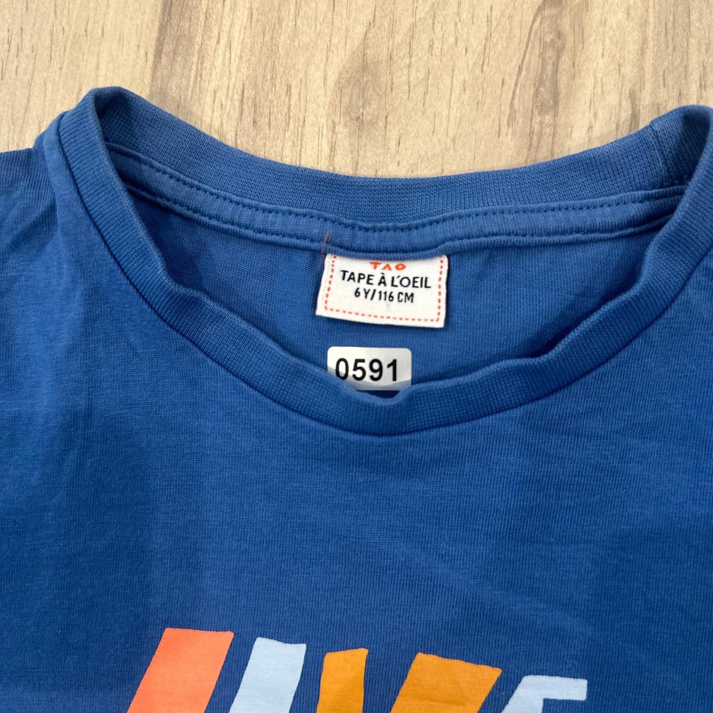 T-Shirt Tape à l'oeil : 6 ans