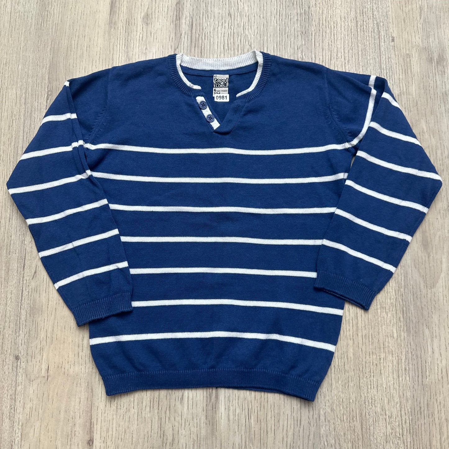 Pull Tape à l'oeil : 6 ans