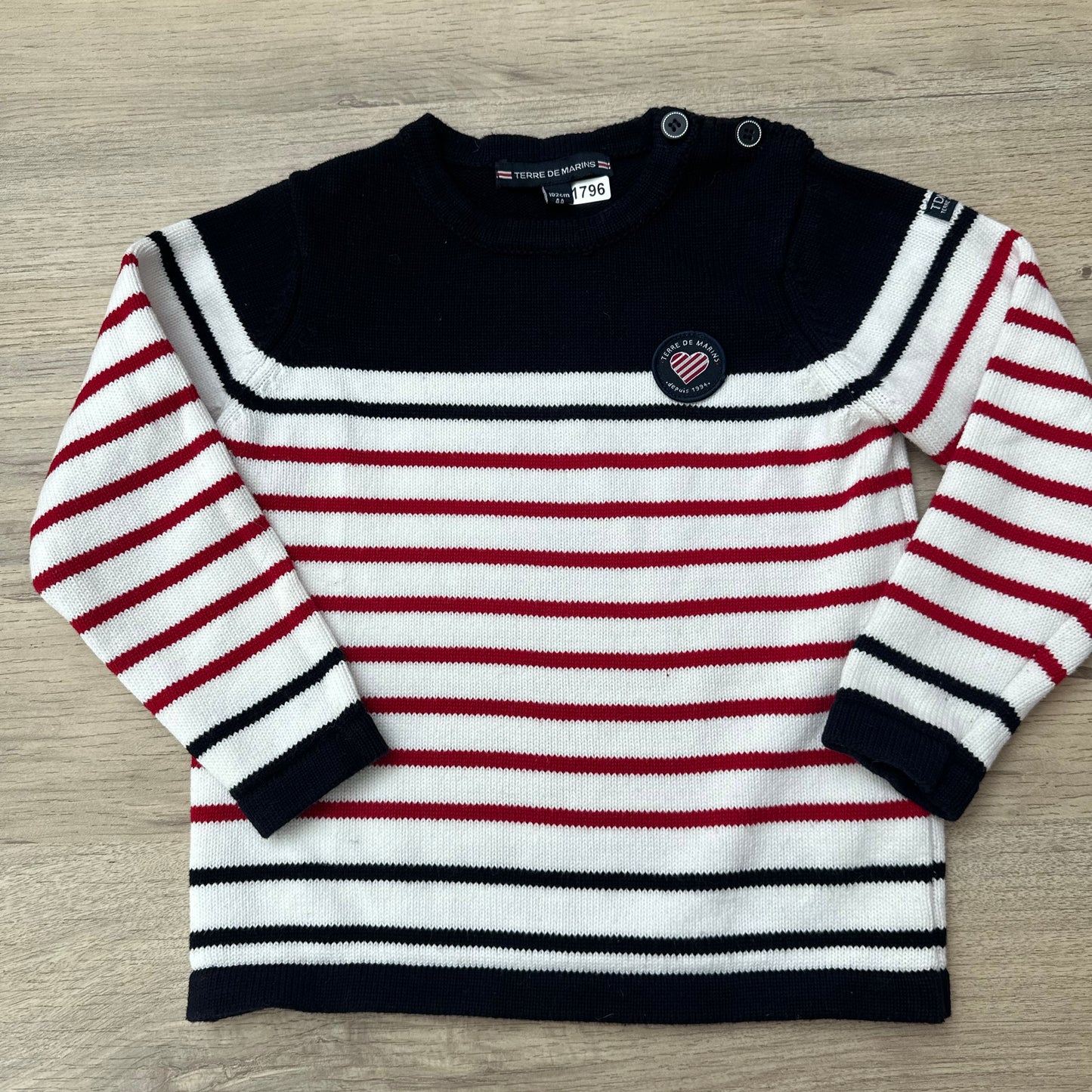 Pull Terre de marins : 4 ans