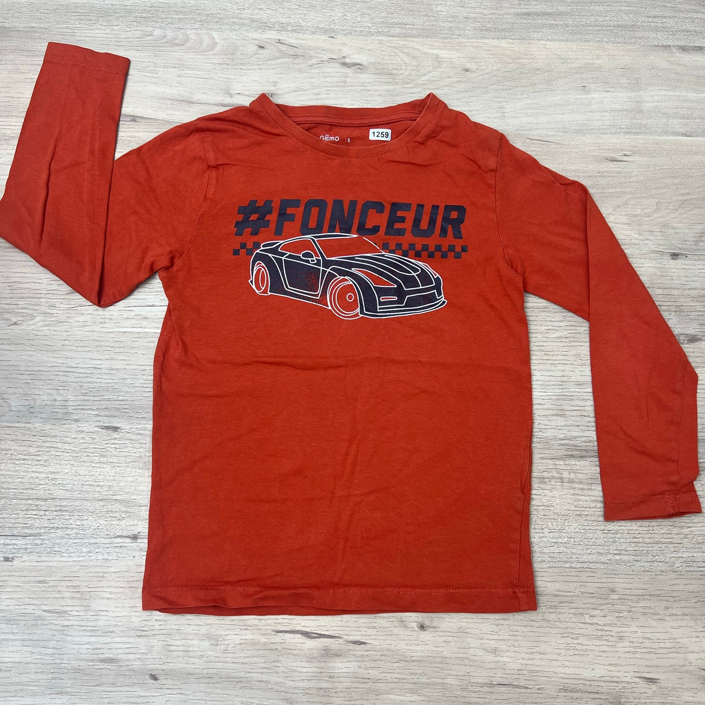 T-Shirt Gémo : 8 ans