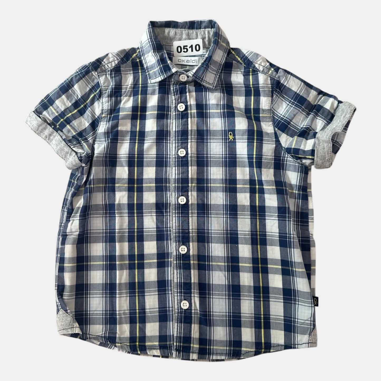 Chemise Okaïdi : 3 ans