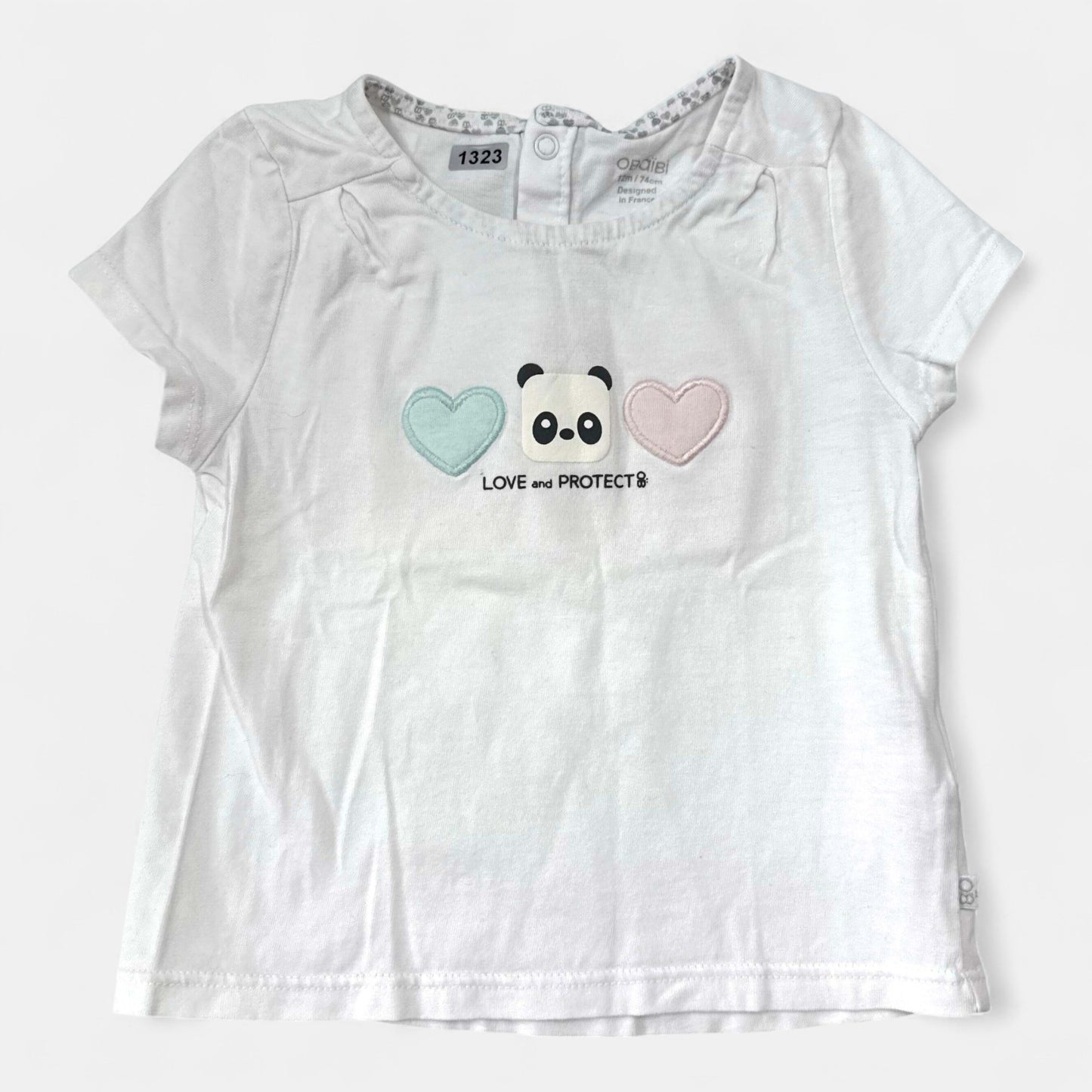 T-Shirt Okaïdi : 12 mois