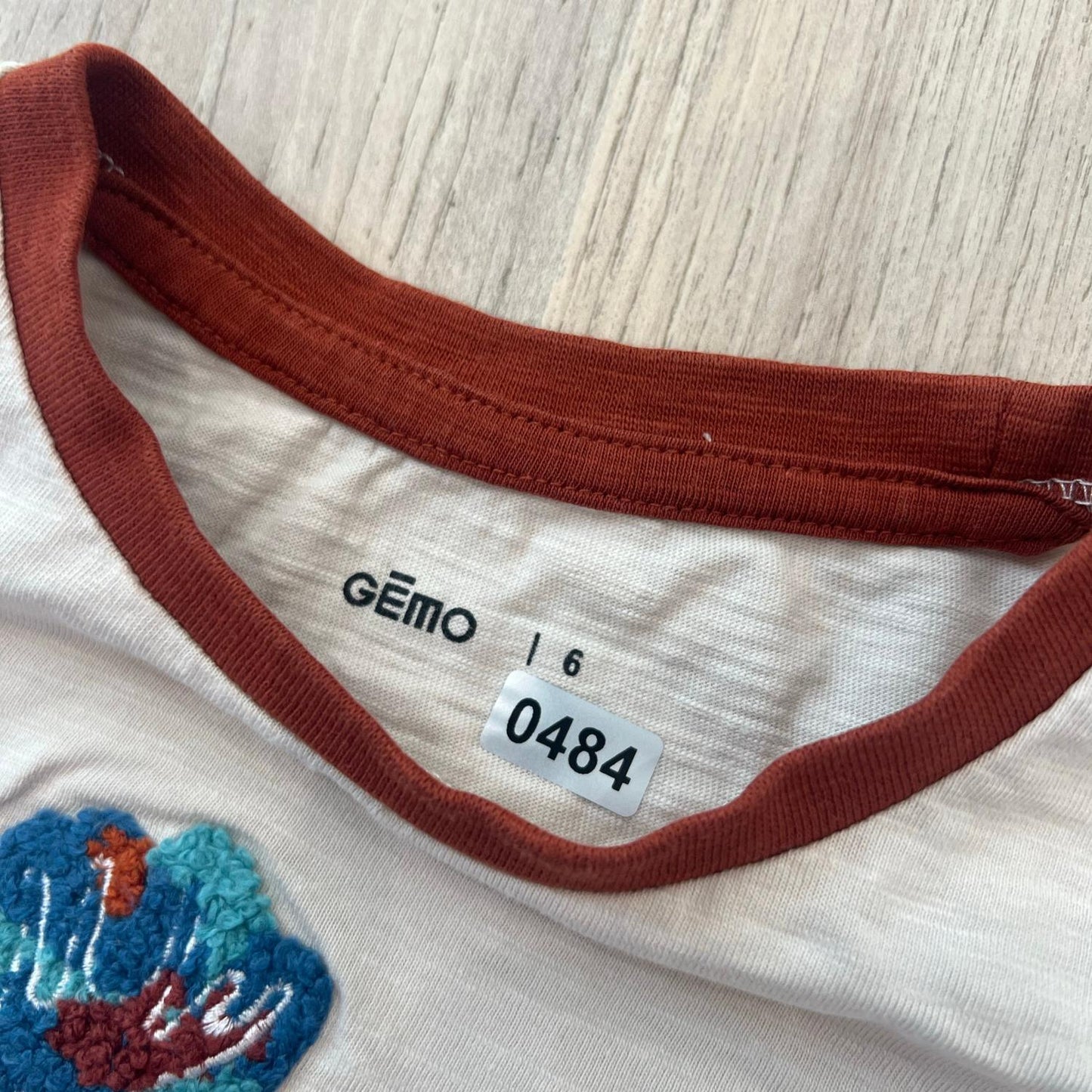 T-Shirt Gémo : 6 ans