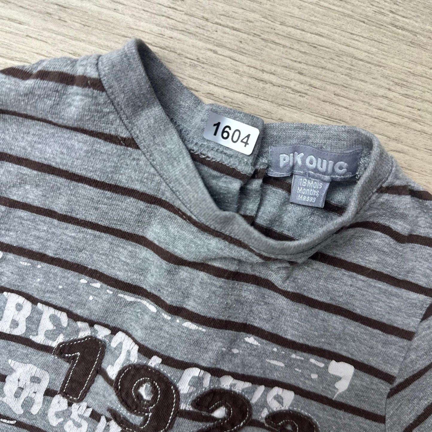 T-Shirt pikouic : 18 mois