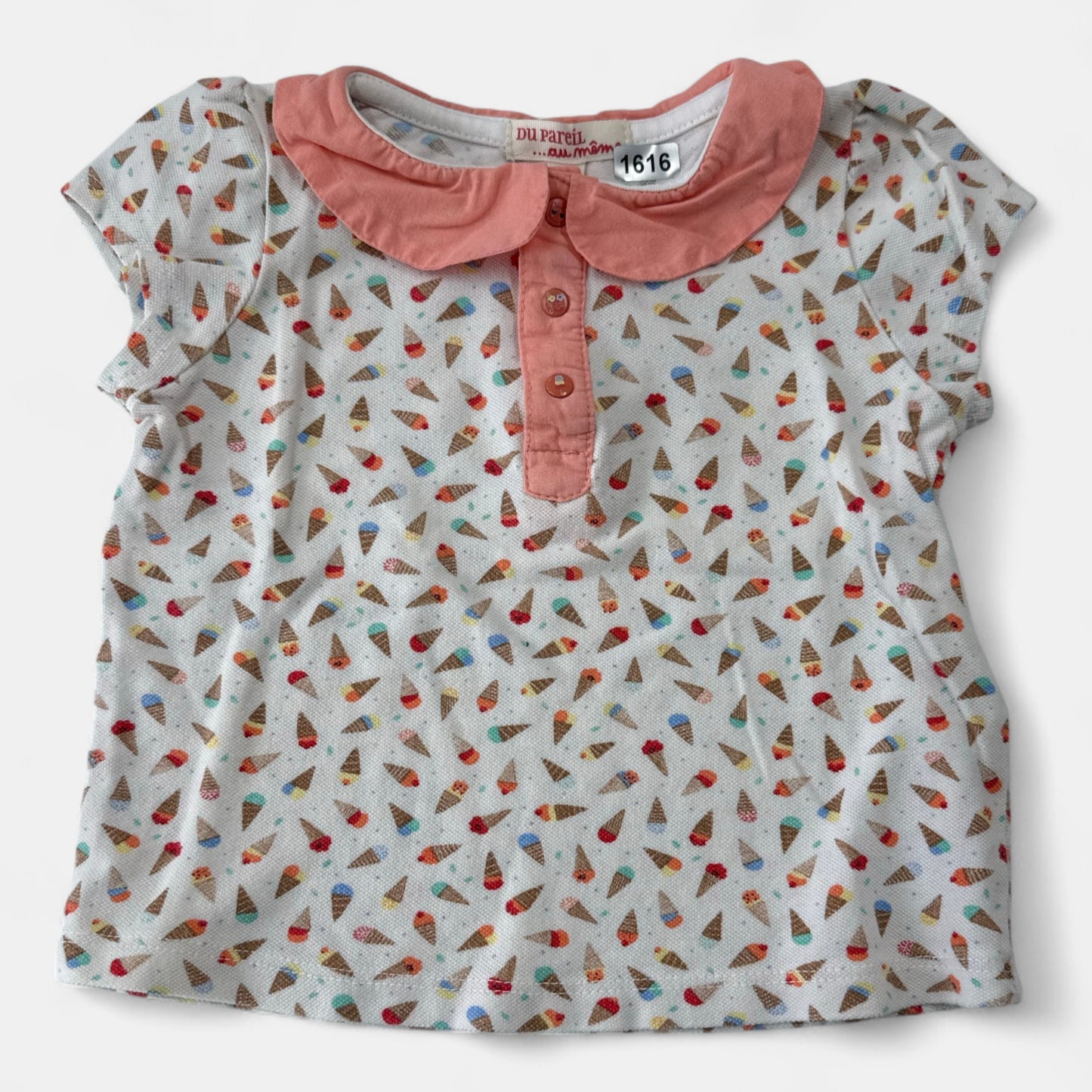 T-Shirt Du Pareil au même : 12 mois