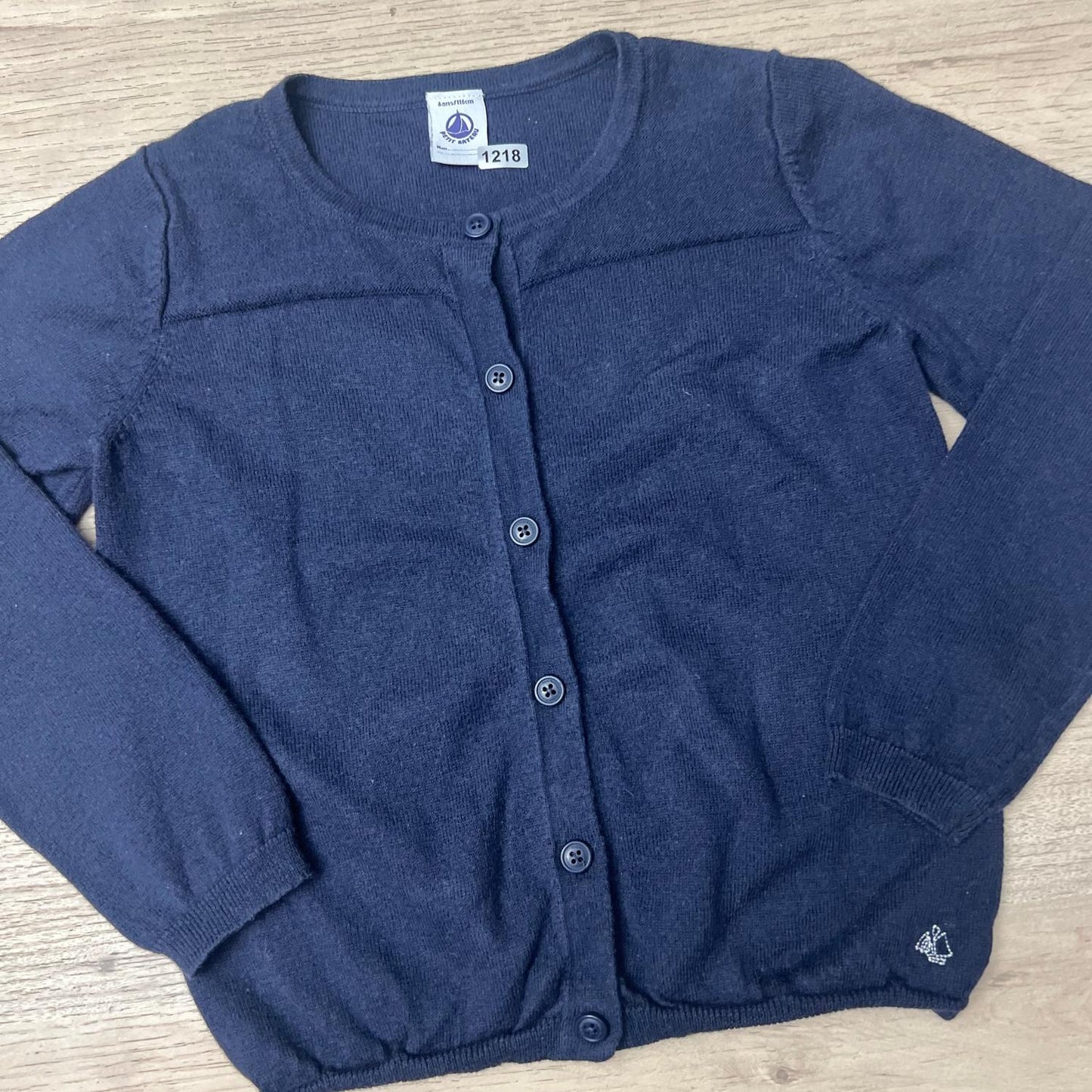Gilet Petit Bateau : 6 ans