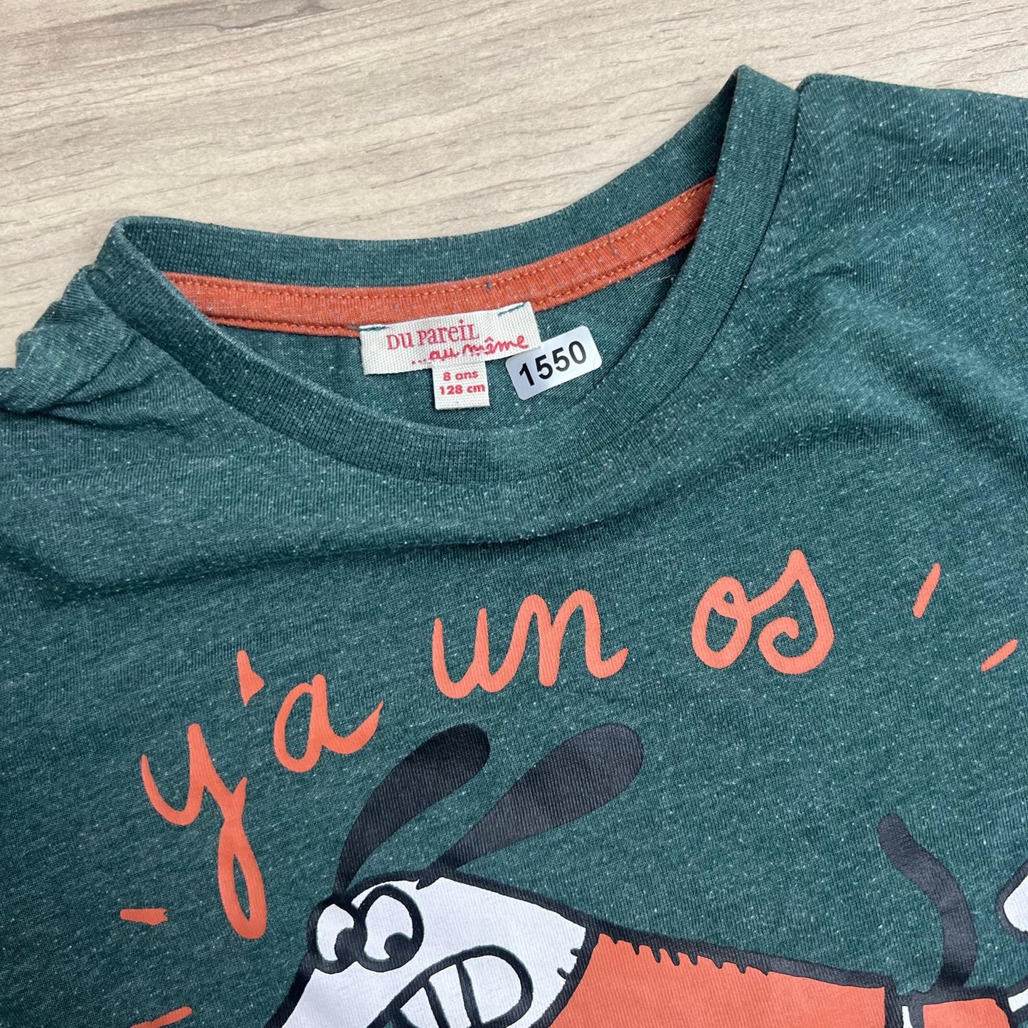 T-Shirt Du Pareil au même : 8 ans