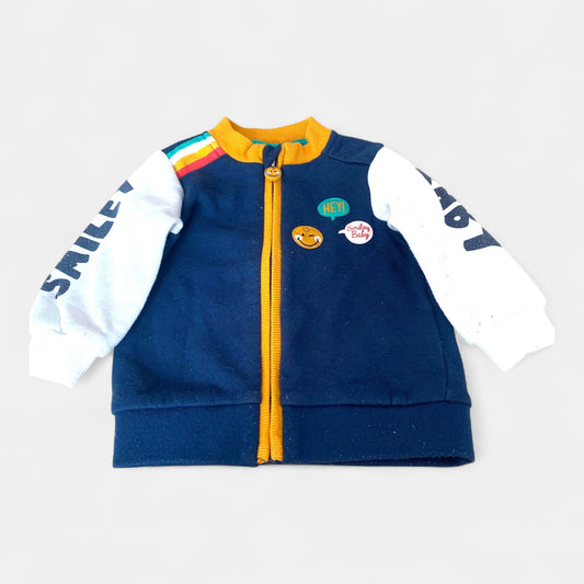 Gilet smiley baby : 6 mois