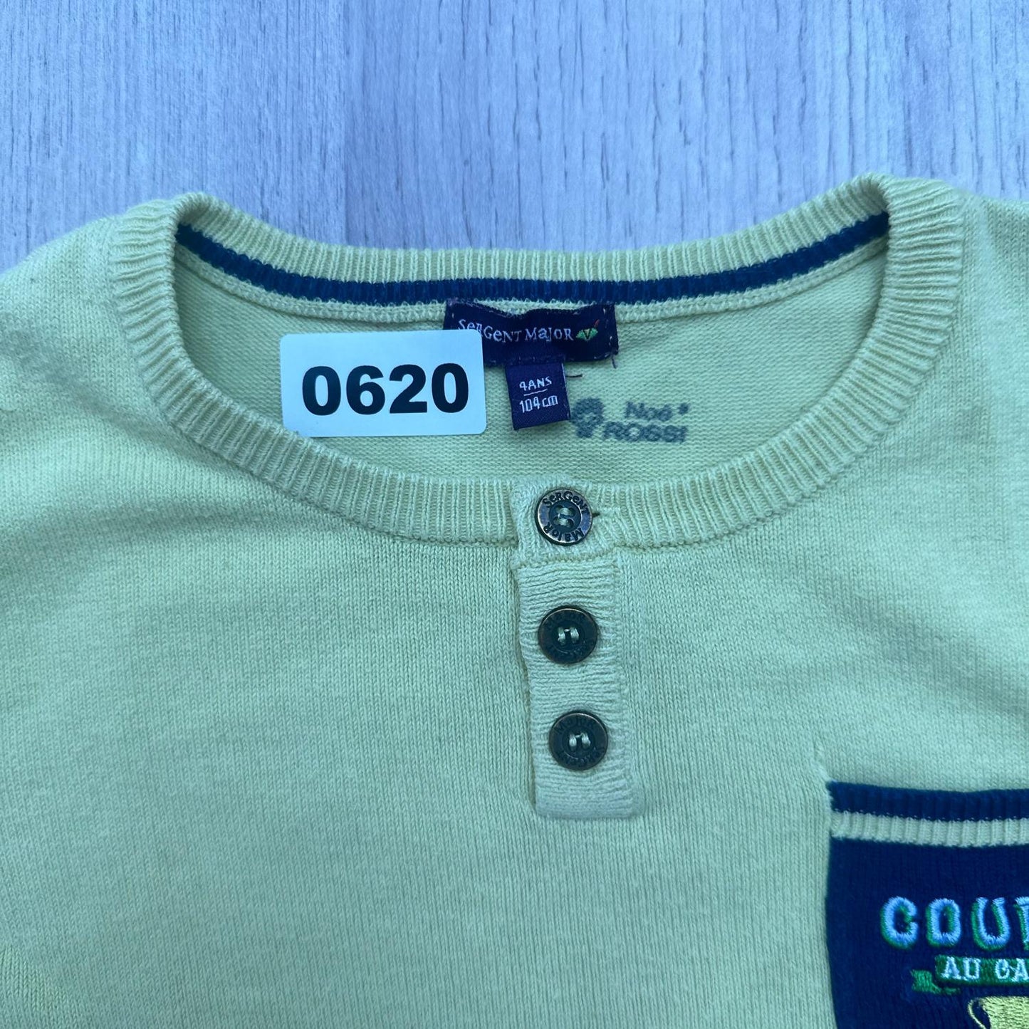 Pull Sergent Major : 4 ans