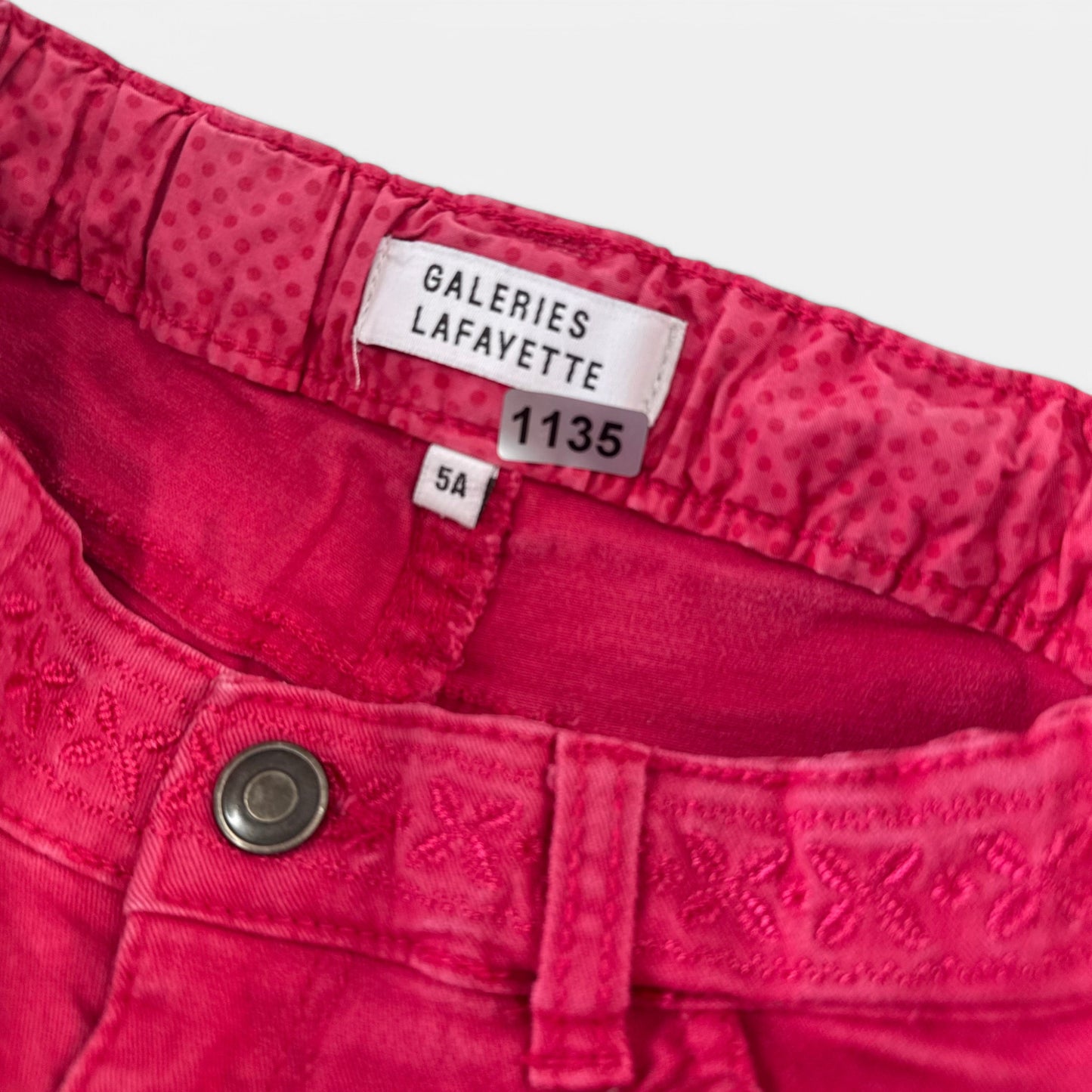 Short galeries lafayette : 5 ans