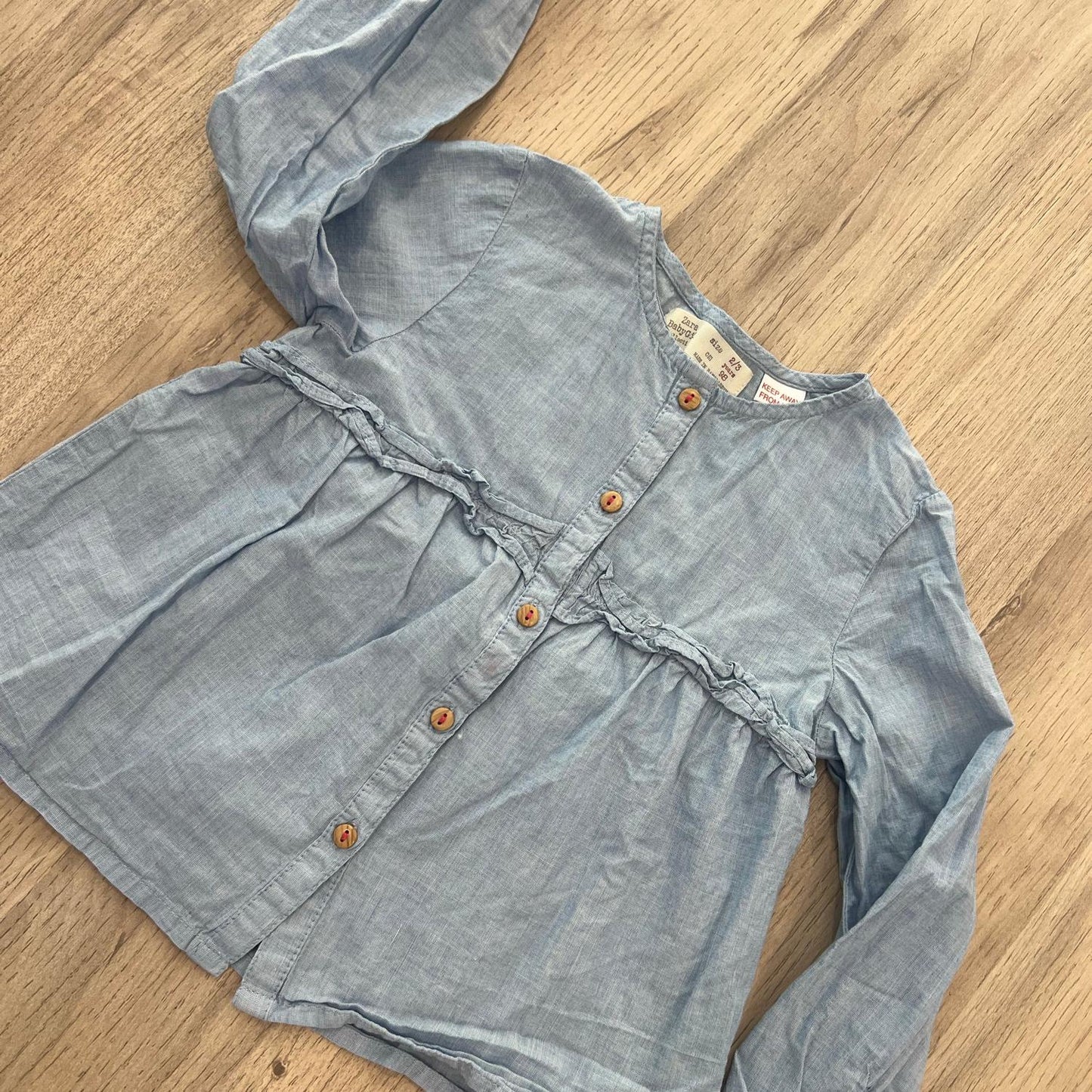 Blouse Zara : 3 ans
