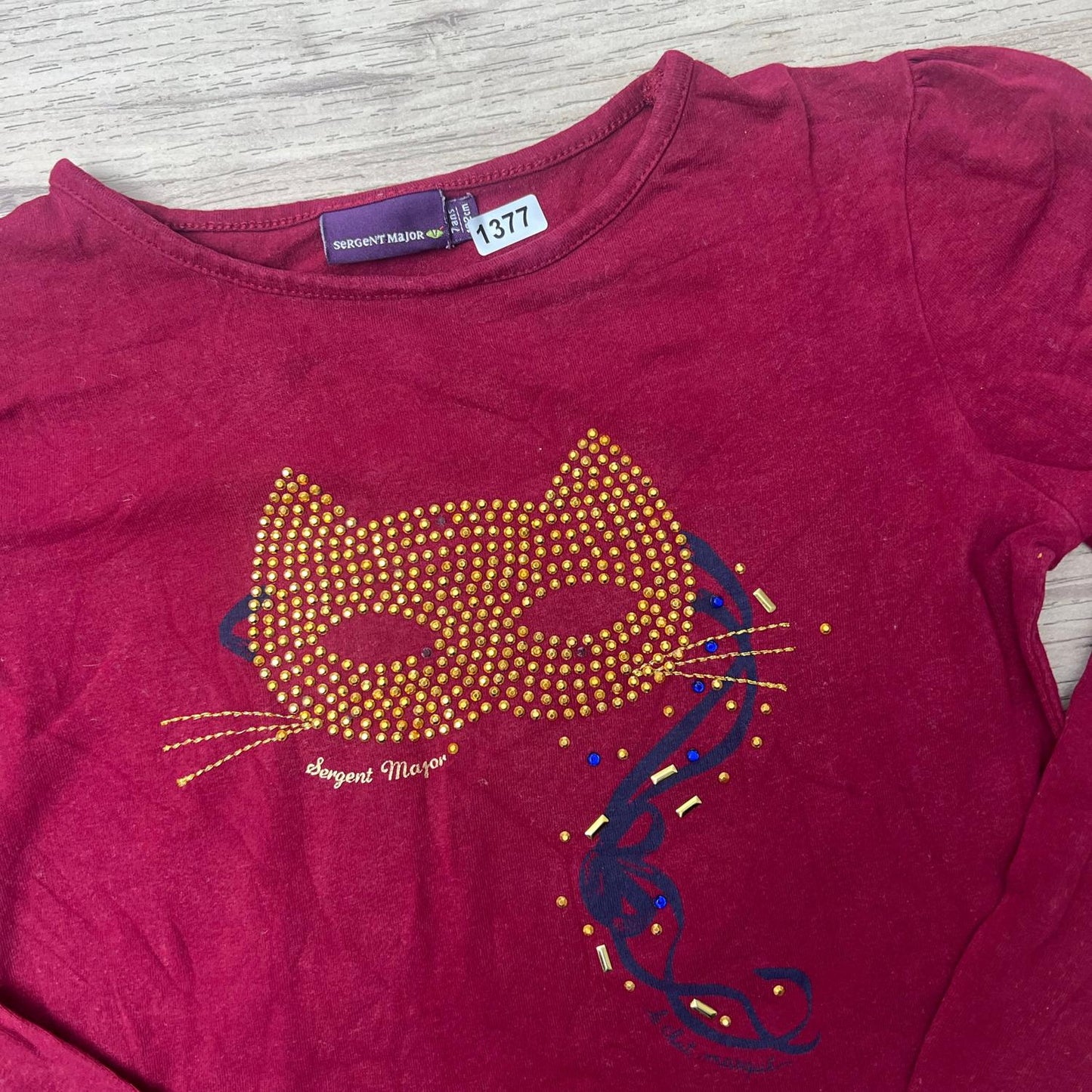 T-Shirt Sergent Major : 7 ans