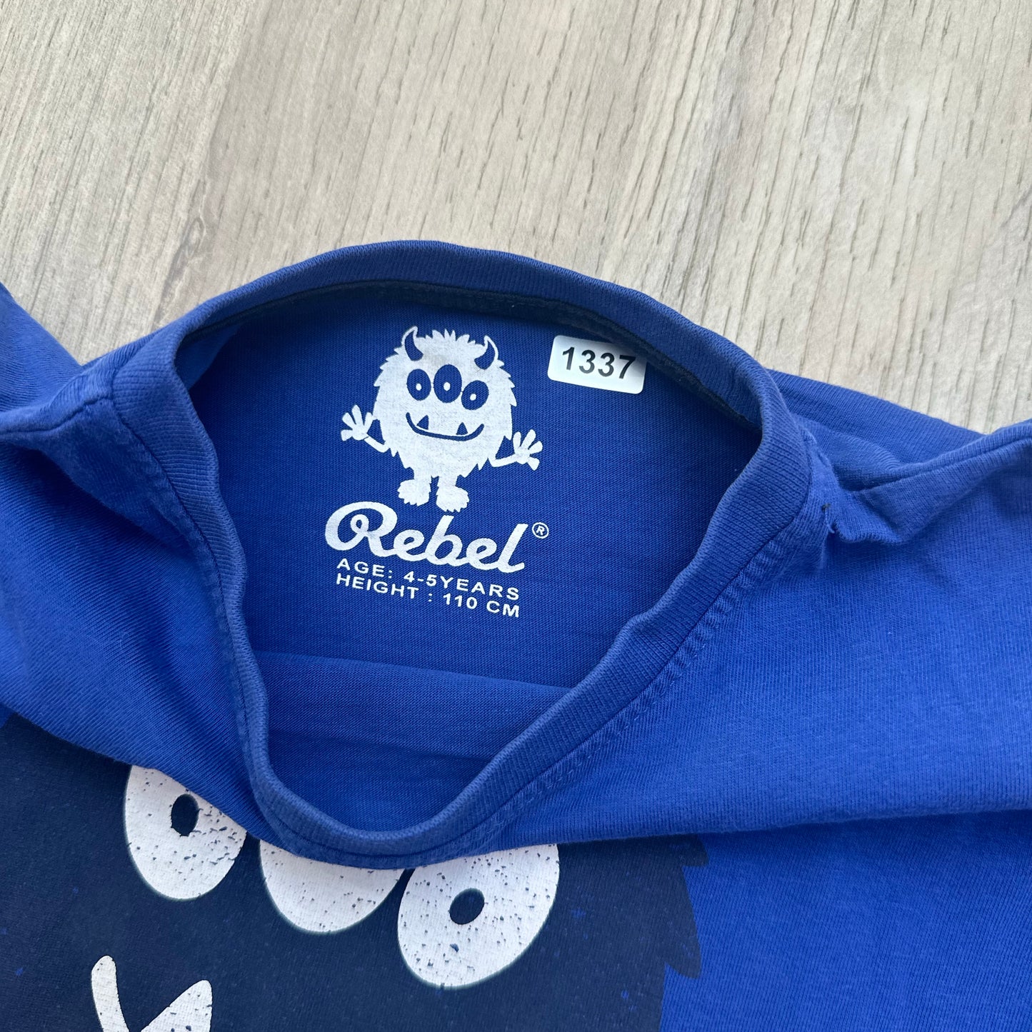 T-Shirt Rebel : 5 ans