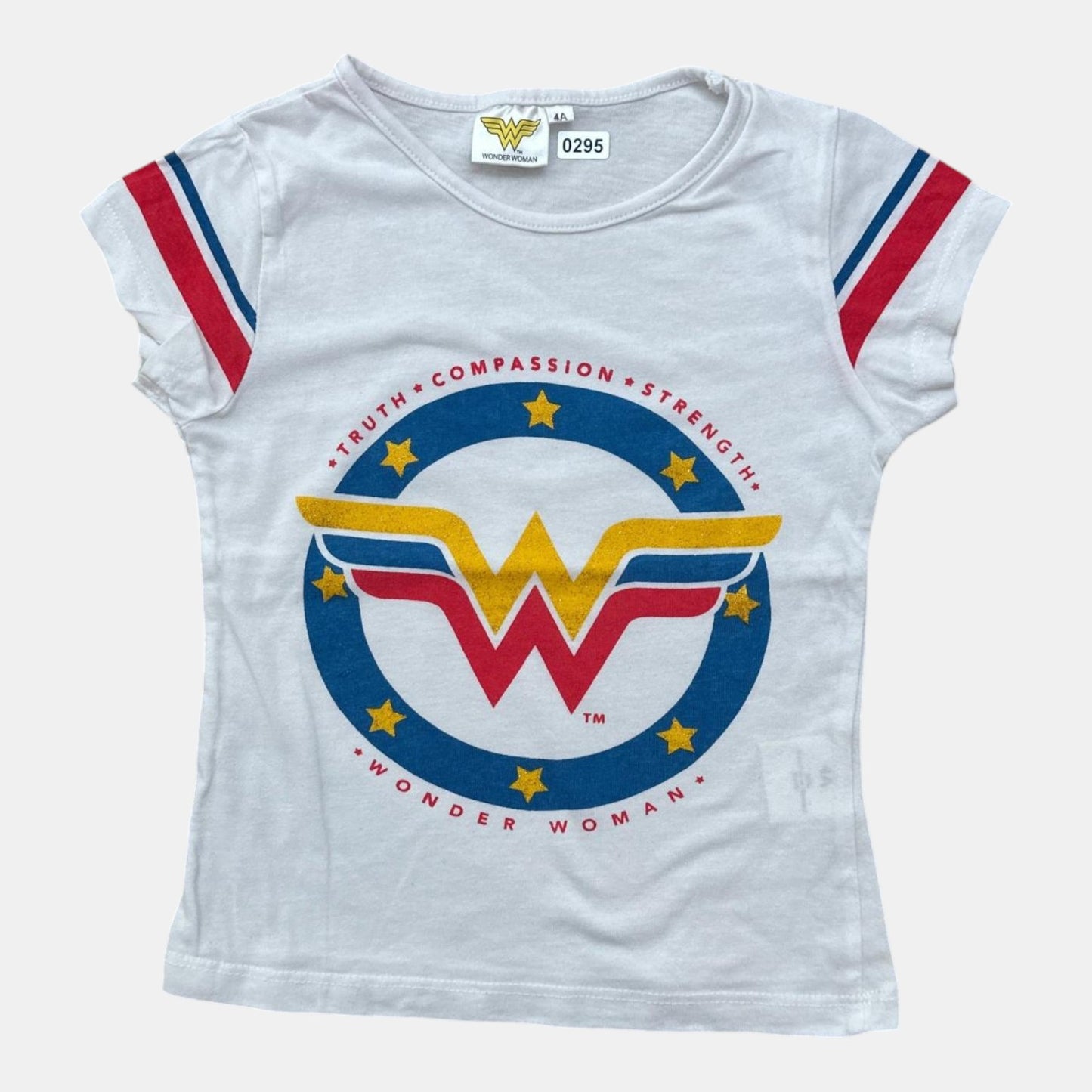 T-shirt Wonder woman : 4 ans